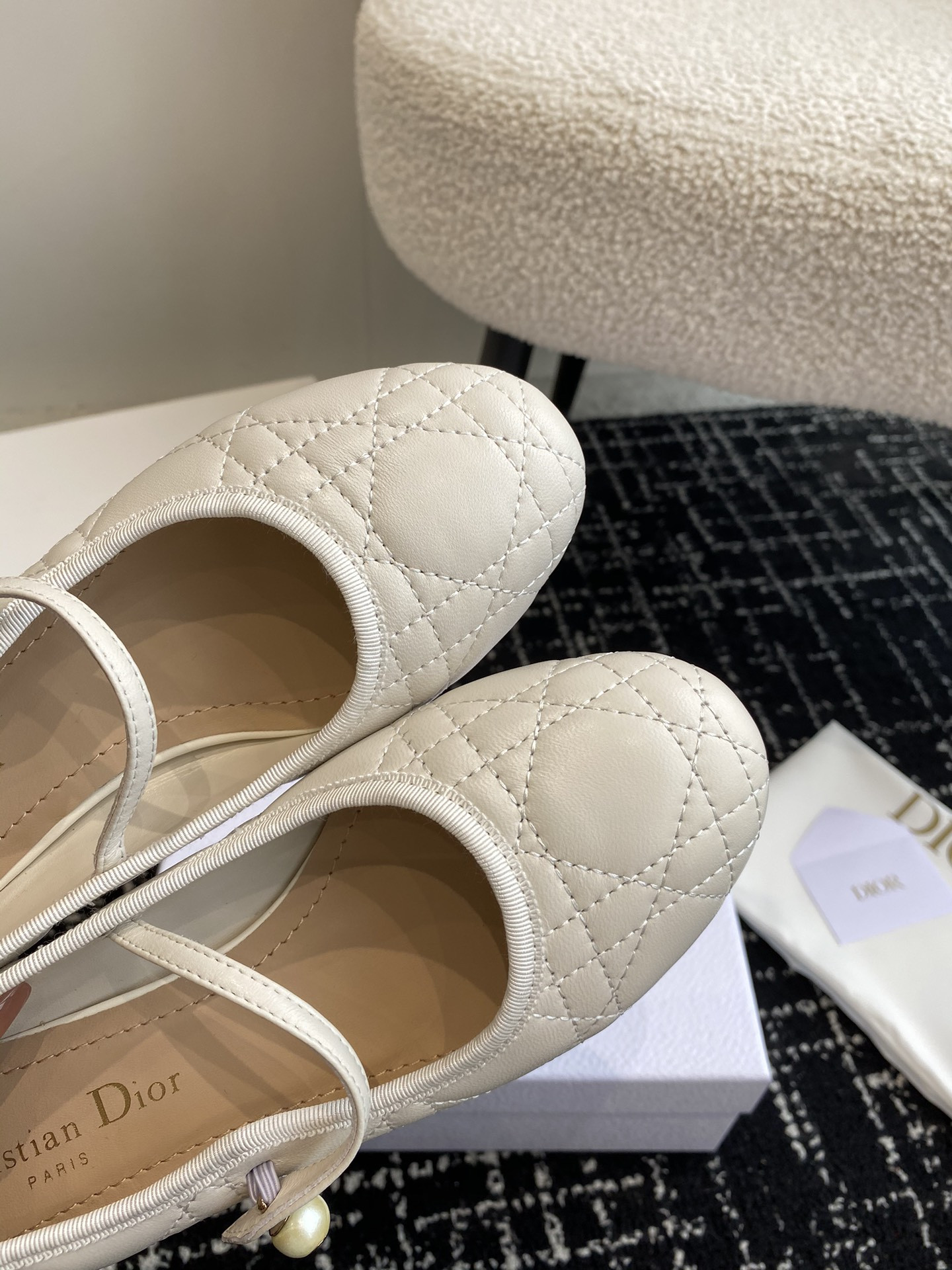 UA D10r Ballet Pump White
