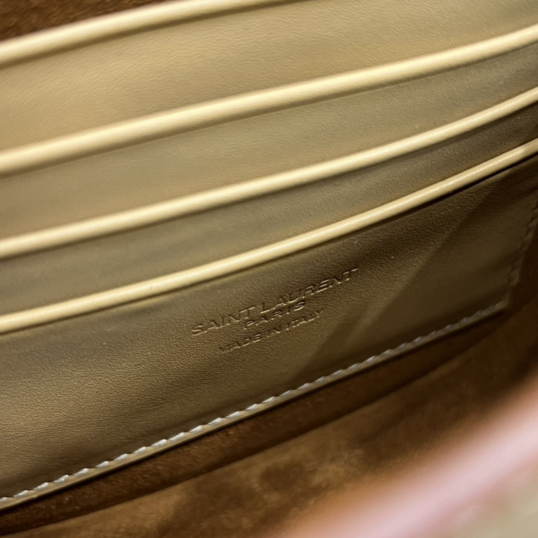 Y51 KAIA SMALL SATCHEL IN SMOOTH LEATHER 15x14x4.5cm