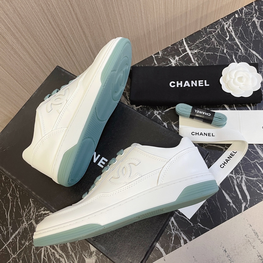 UA Ch**el SNEAKERS calfskin