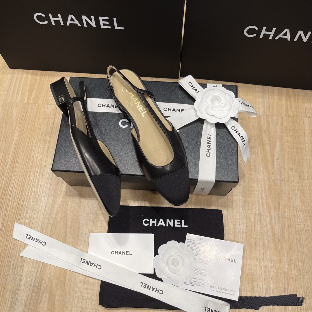 UA Ch**el SLINGBACKS FLAT