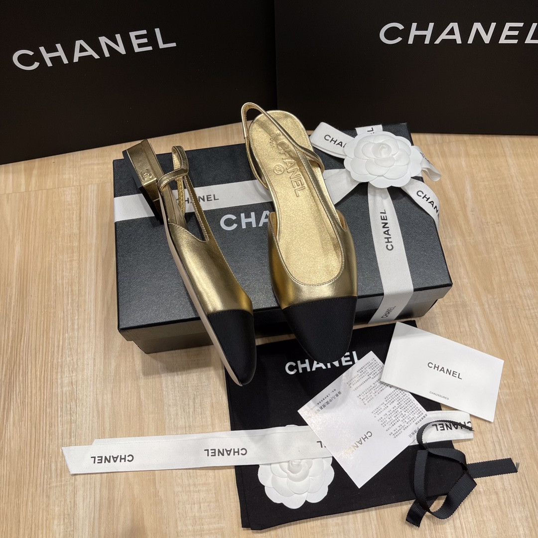 UA Ch**el SLINGBACKS FLAT
