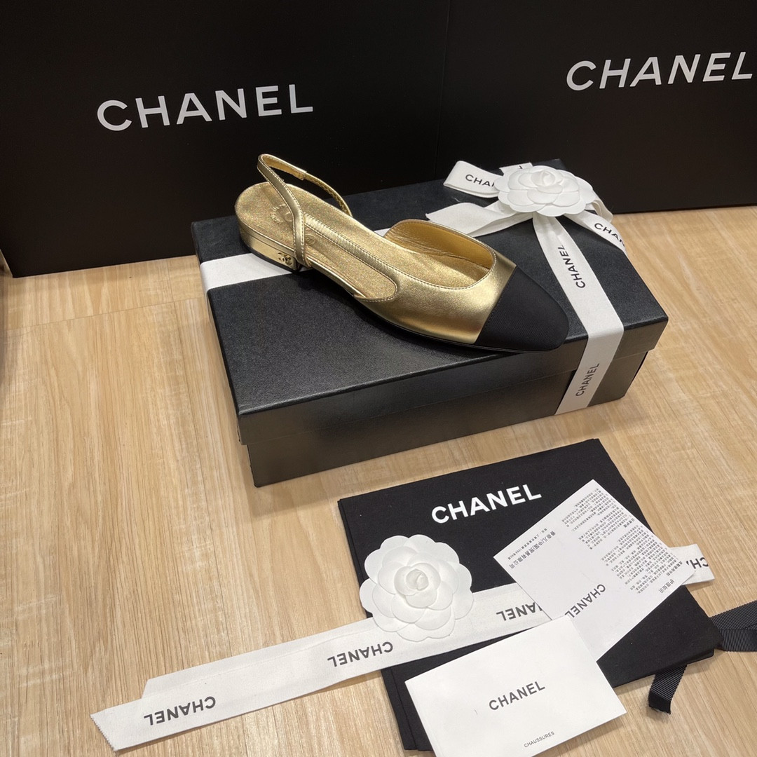 UA Ch**el SLINGBACKS FLAT