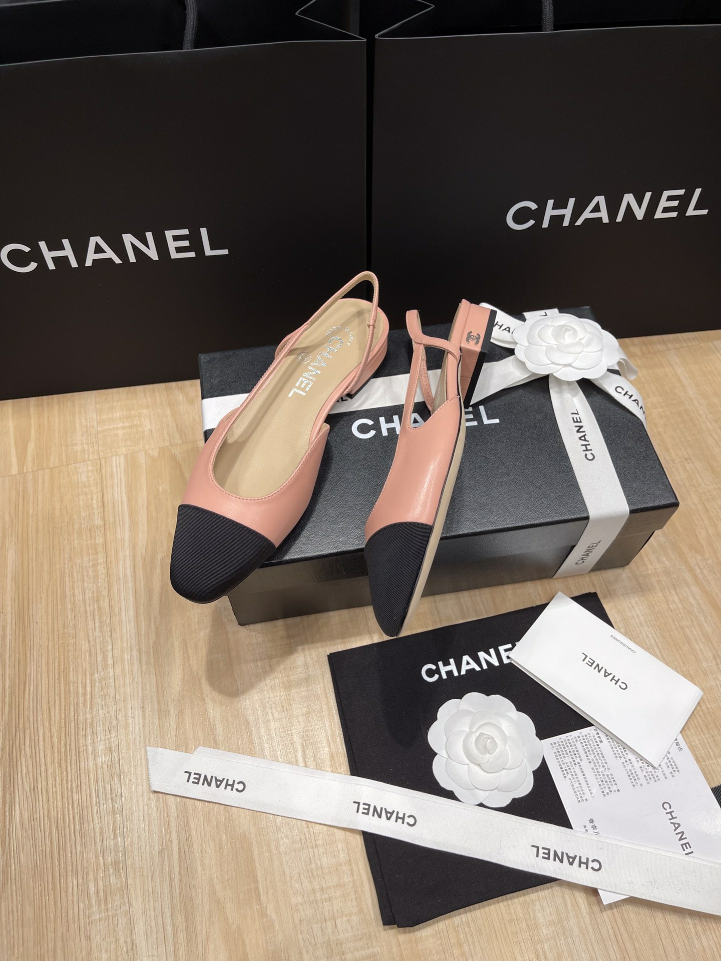 UA Ch**el SLINGBACKS FLAT