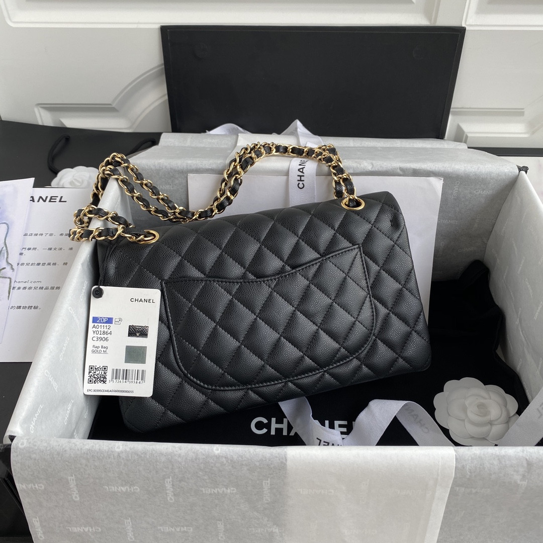 Ch**el Classic Flap Bag 15.5×25.5×6.5cm
