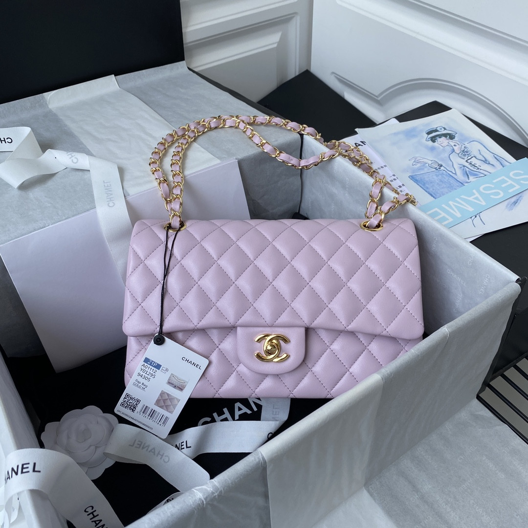 Ch**el Classic Flap Bag 15.5×25.5×6.5cm