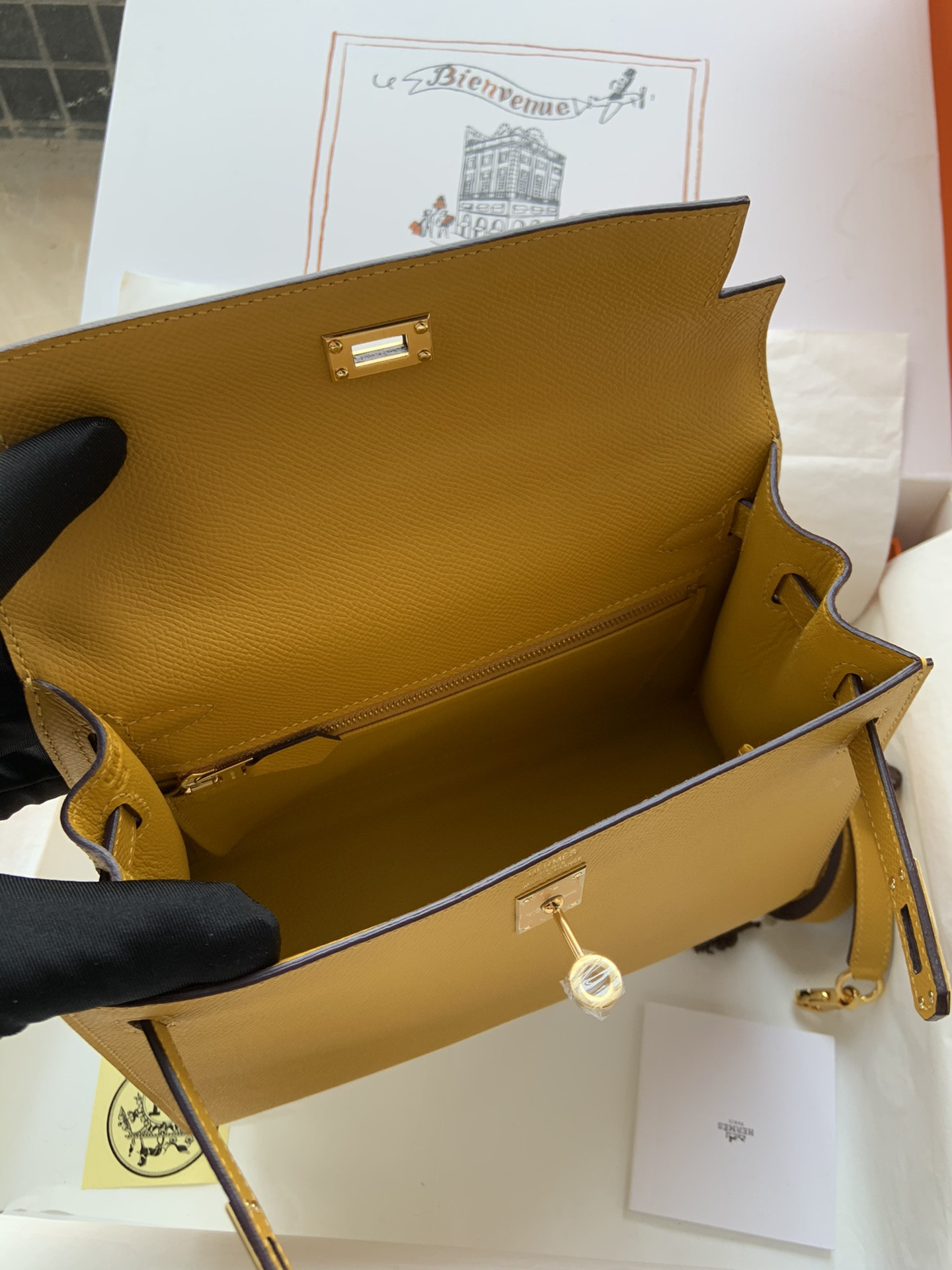 H**me5 Kelly Gold-tone Hardware 25 28