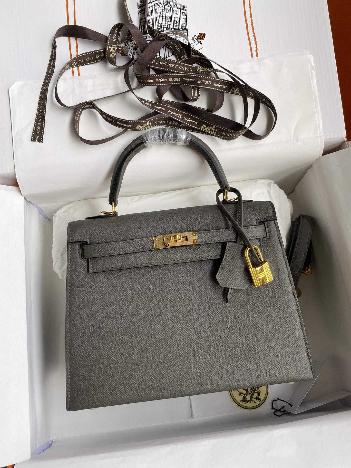 H**me5 Kelly Gold-tone Hardware 25 28
