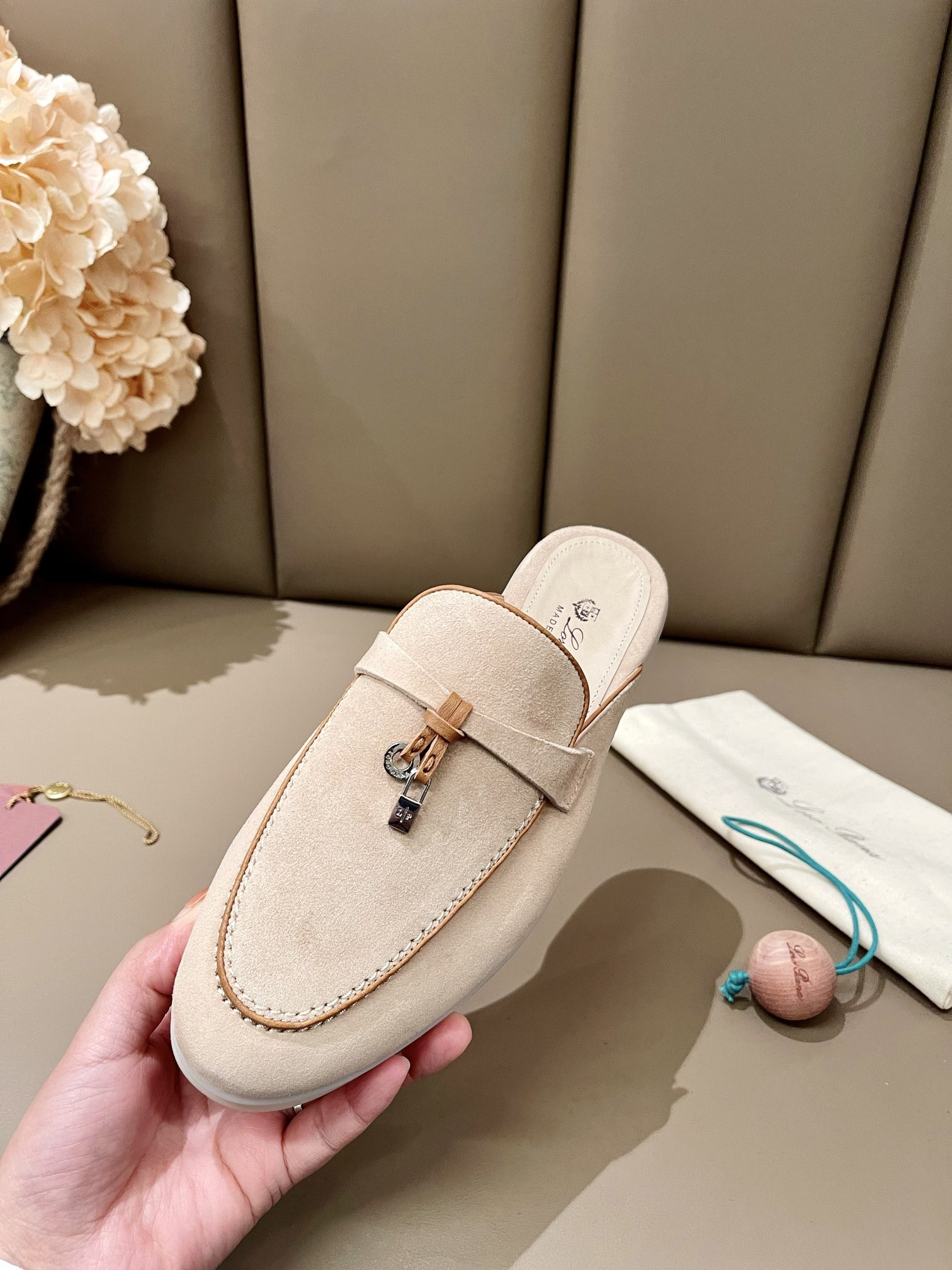 UA L0r0 P1ana Babouche Charms Walk Loafers