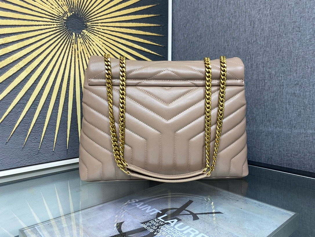 Y51 LOULOU QUILTED LEATHER 32x22x9cm