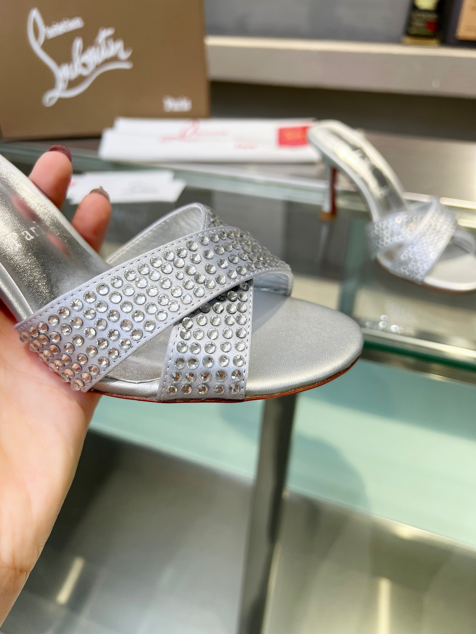 ua chr1st1an louboutin cl red-botT0m shoes