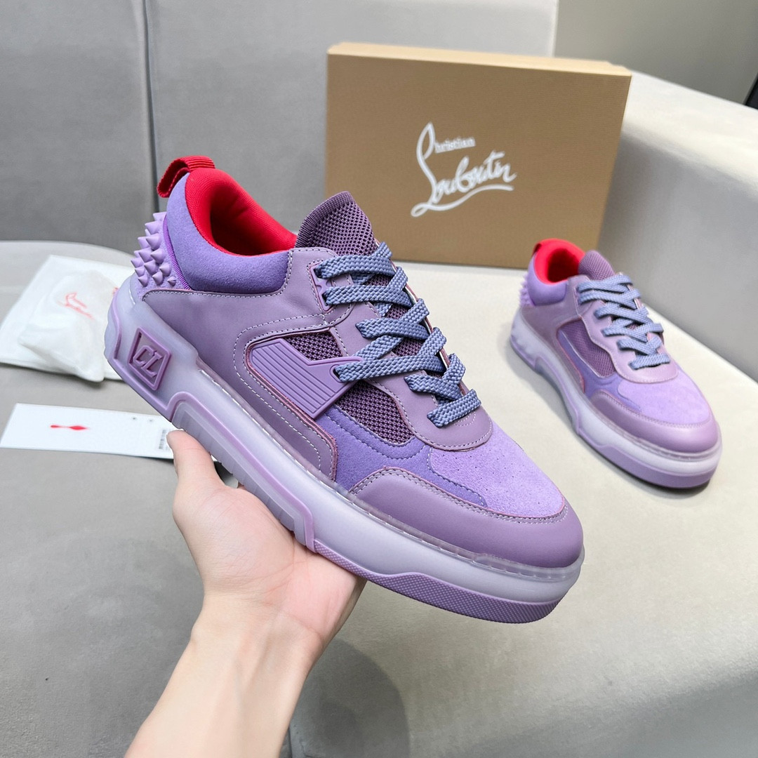 UA Chr1st1an Louboutin 2024 [New]ASTROLOUBI Unisex Thick-Soled Sneakers