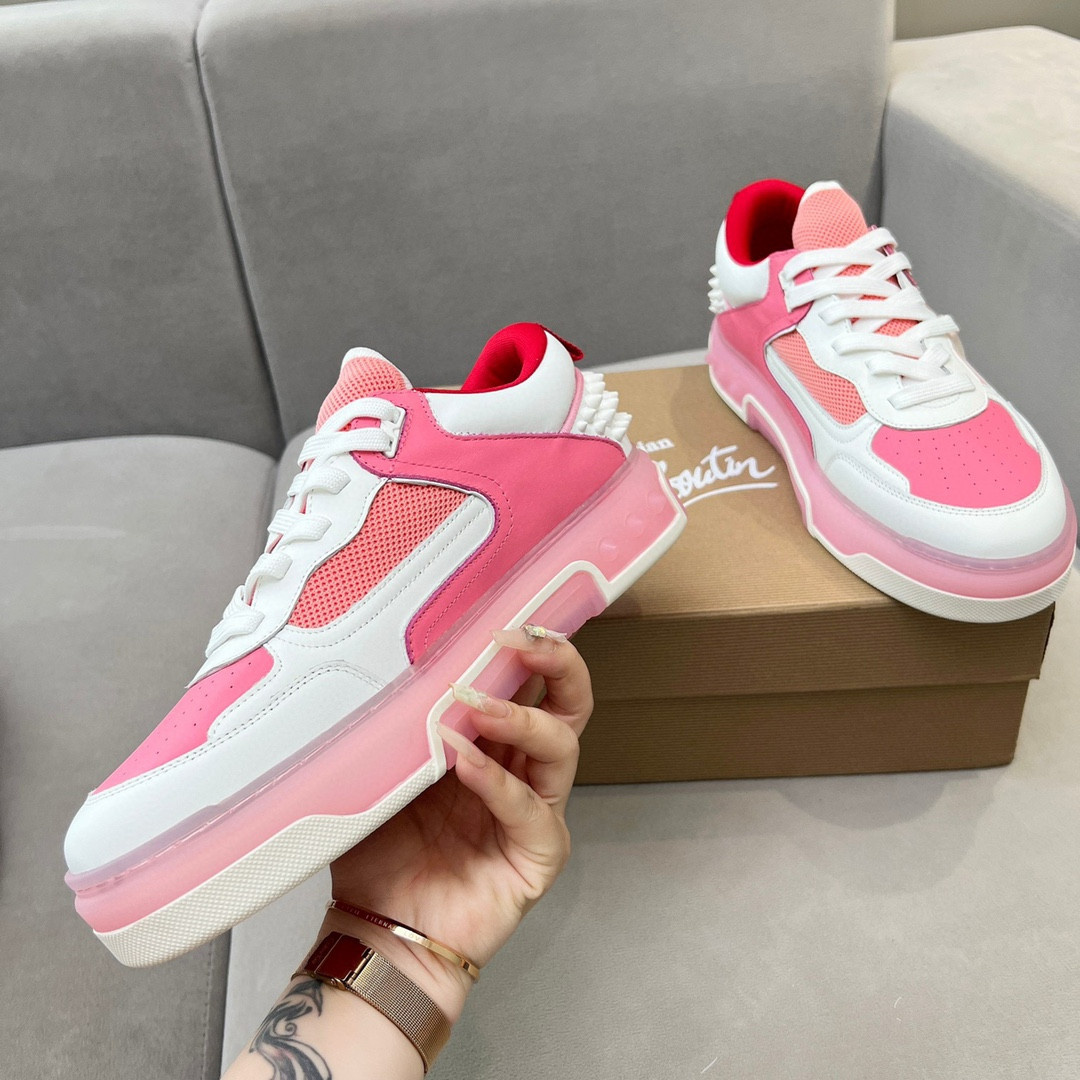 UA Chr1st1an Louboutin 2024 [New]ASTROLOUBI Unisex Thick-Soled Sneakers