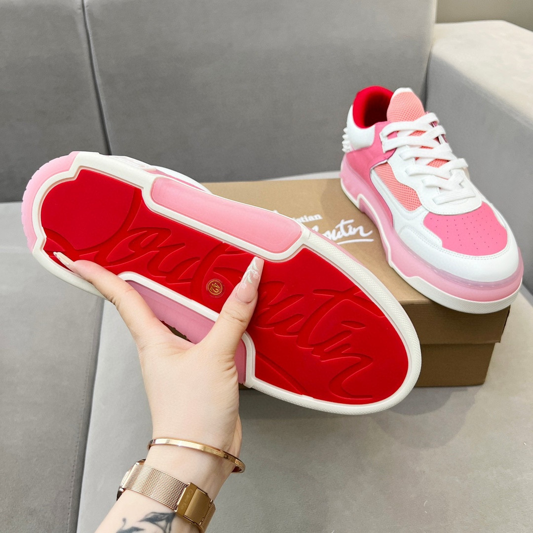 UA Chr1st1an Louboutin 2024 [New]ASTROLOUBI Unisex Thick-Soled Sneakers