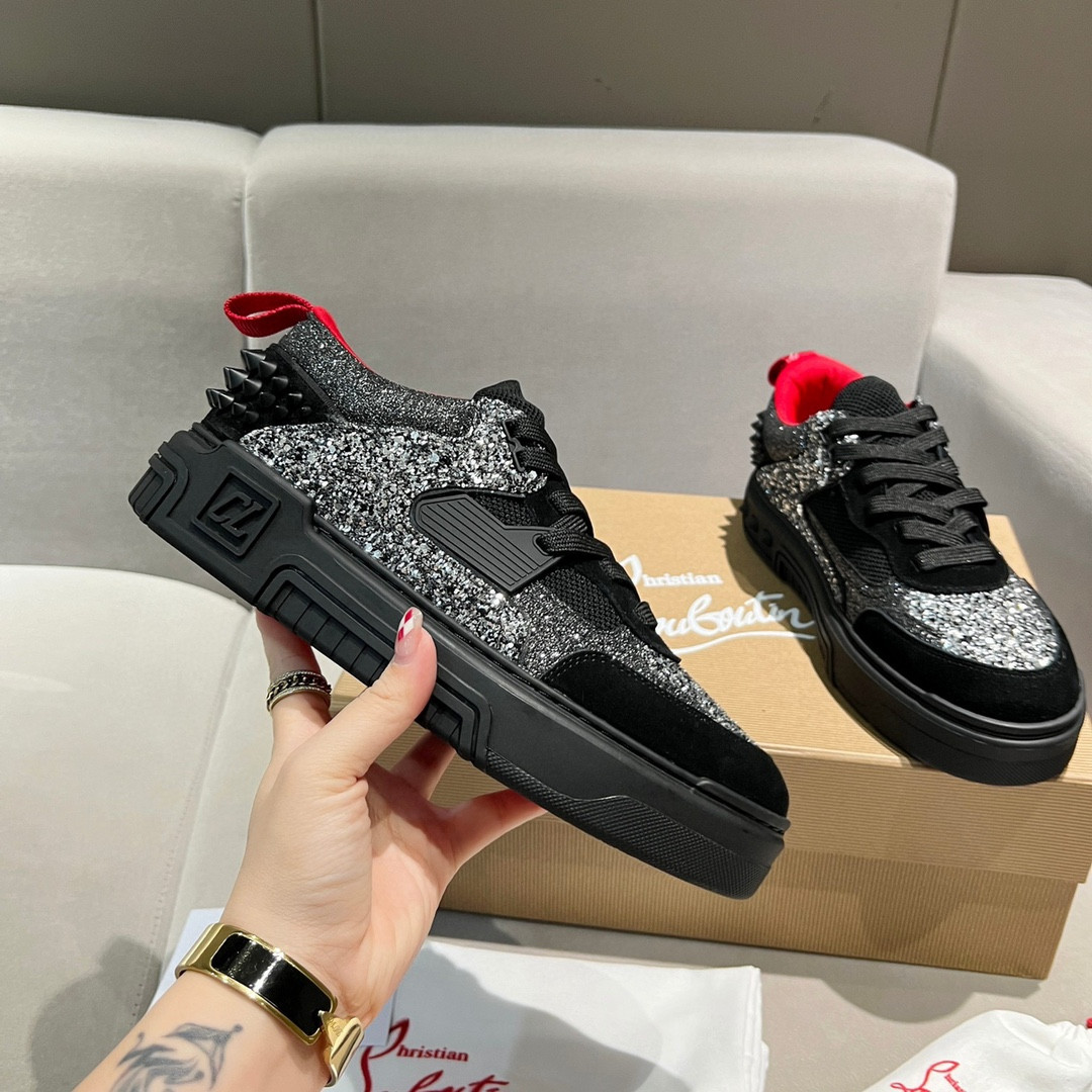 UA Chr1st1an Louboutin 2024 [New]ASTROLOUBI Unisex Thick-Soled Sneakers