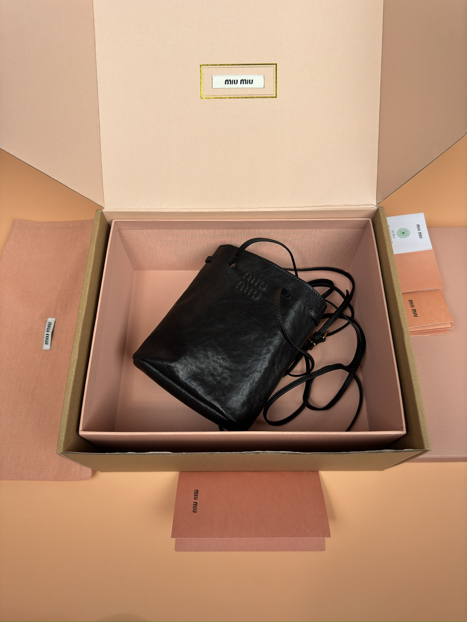 M1v M1v nappa leather mini bag  17x14x6cm