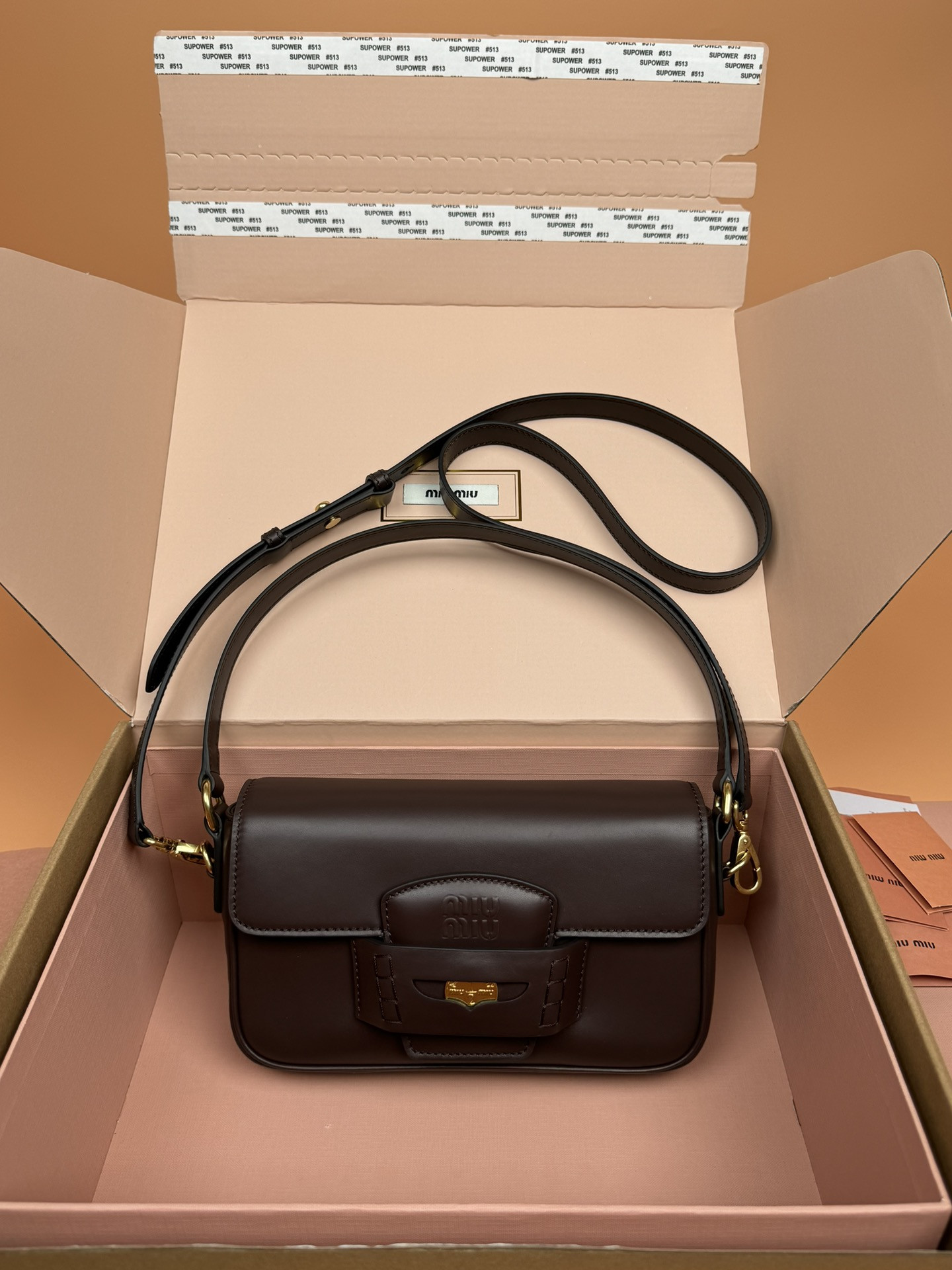 M1v M1v penny leather bag  23×13.5×5cm