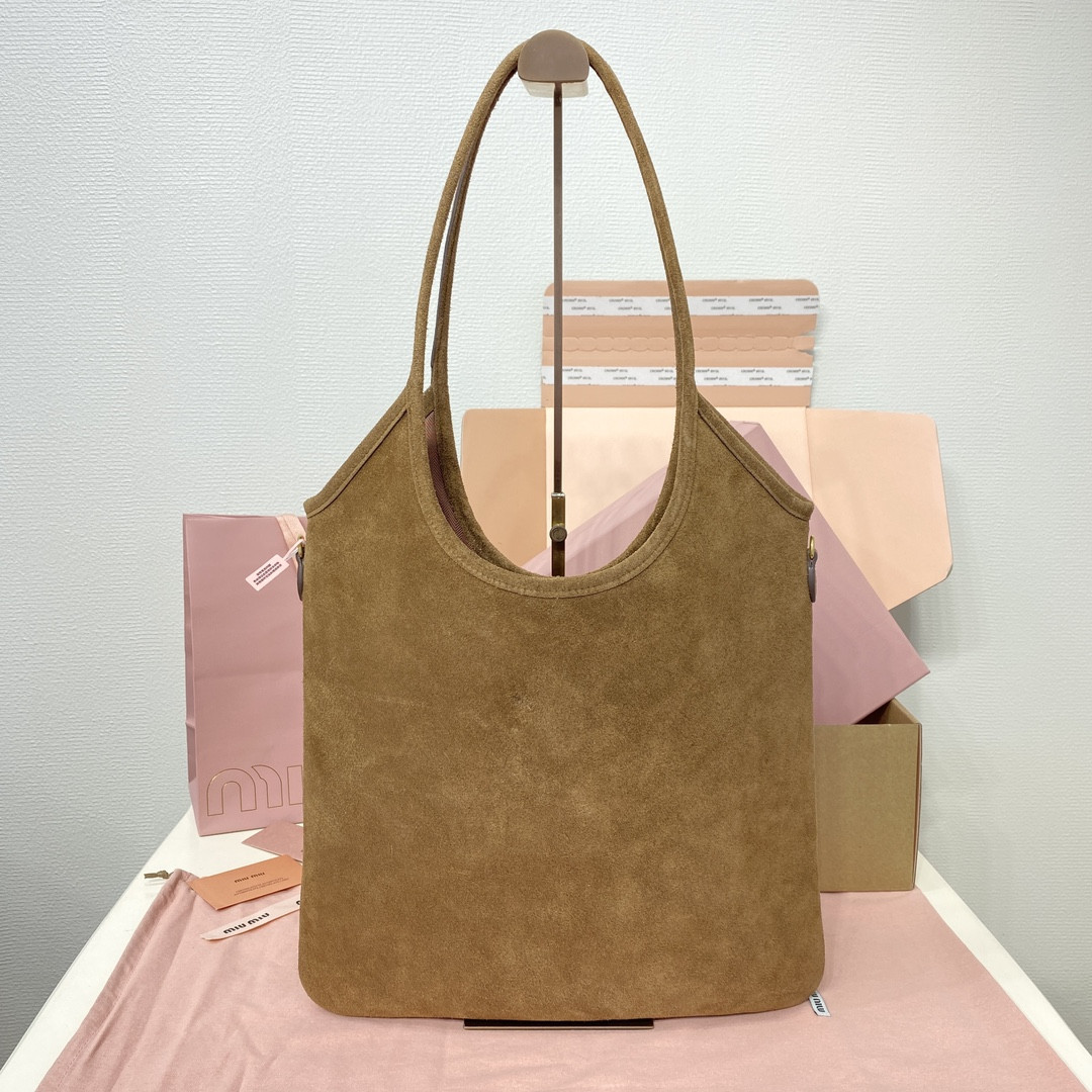 M1v M1v ivy suede bag 40x35cm