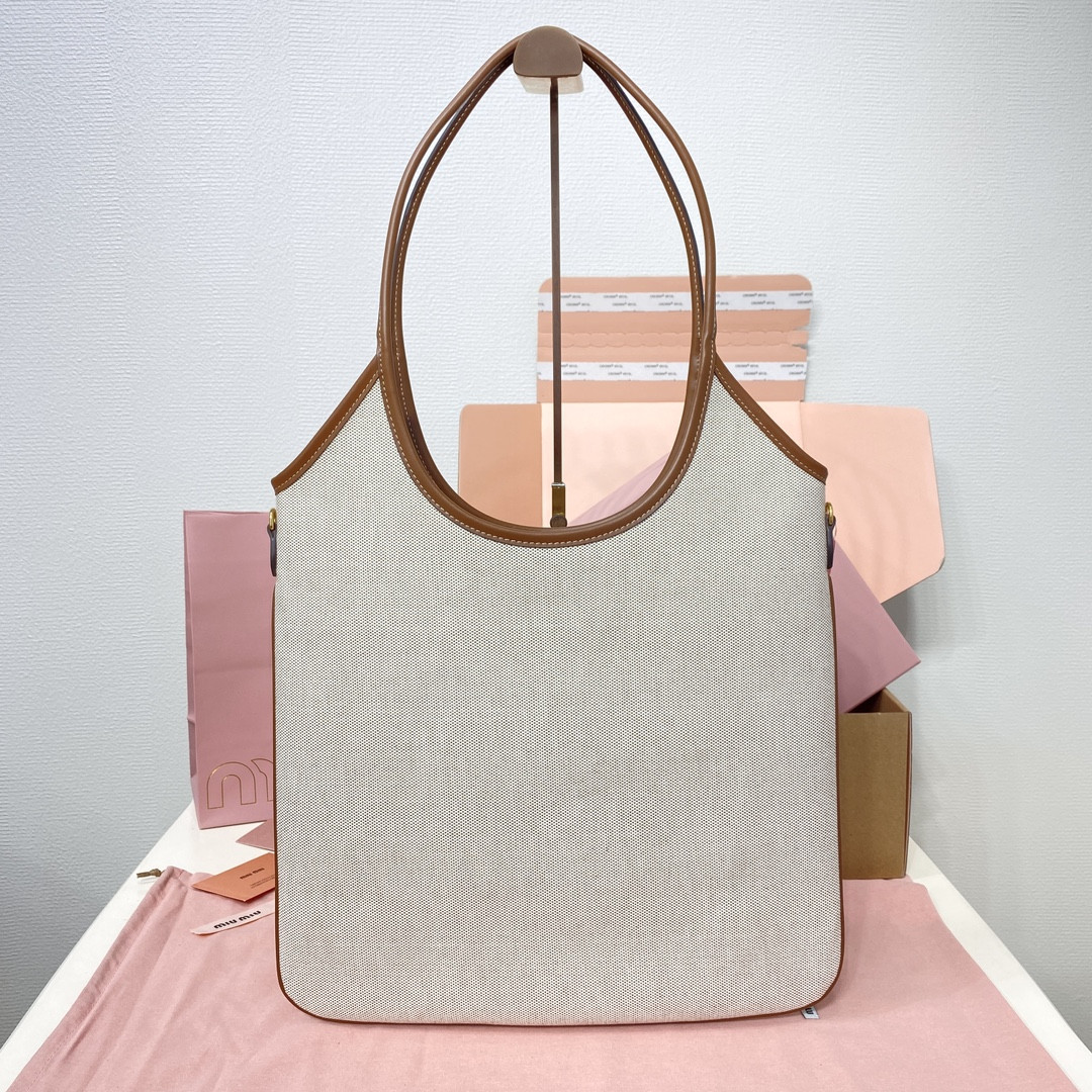 M1v M1v ivy canvas bag 40x35cm