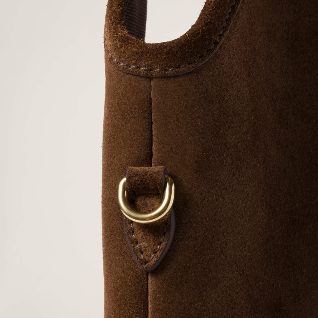 M1v M1v ivy suede bag 40x35cm
