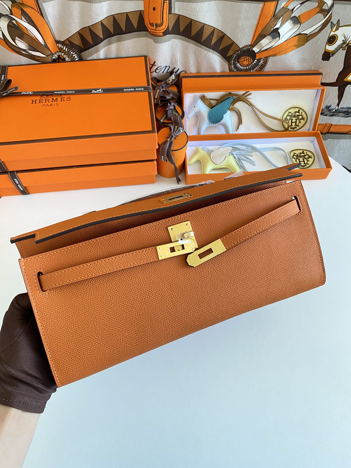 H**me5 Kelly Cut 31cm Epsom Leather