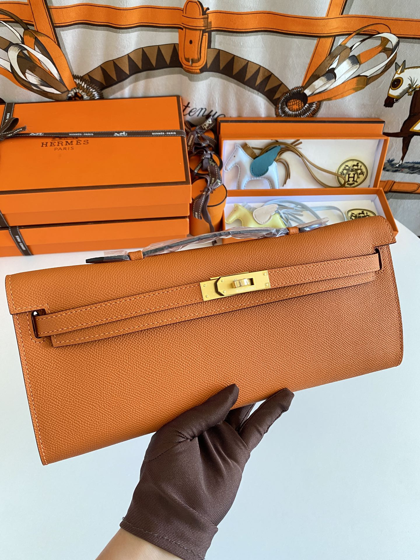 H**me5 Kelly Cut 31cm Epsom Leather