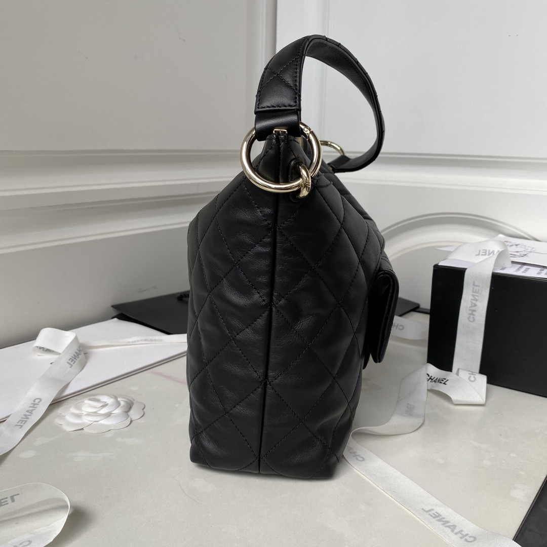 Ch**el Hobo Handbag 28×22.5×13cm