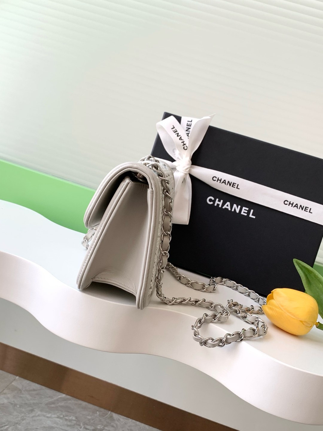 Ch**el Flap Bag 22cm