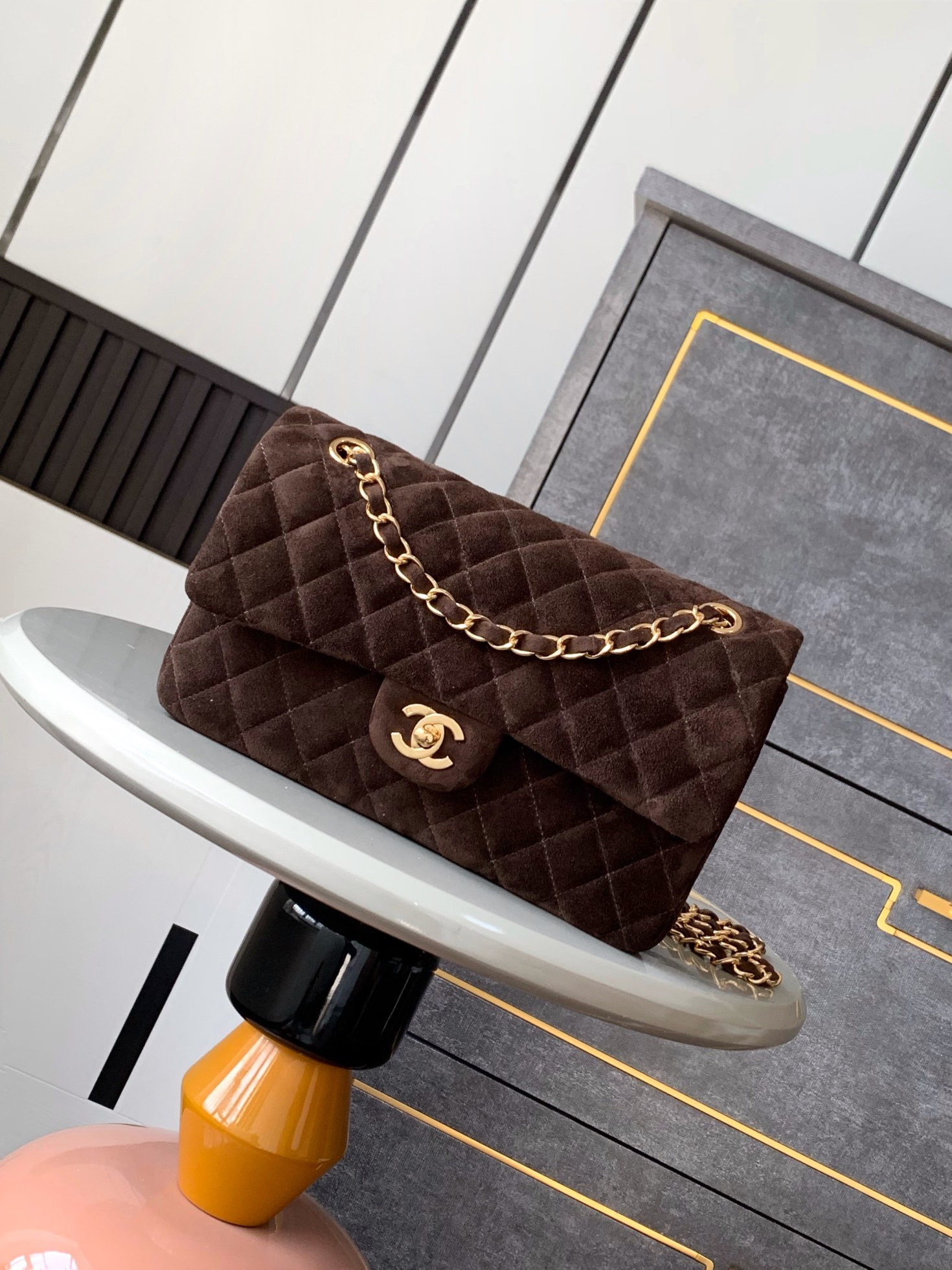 Ch**el CLASSIC 11.12 HANDBAG 25 15.5×25.5×6.5cm