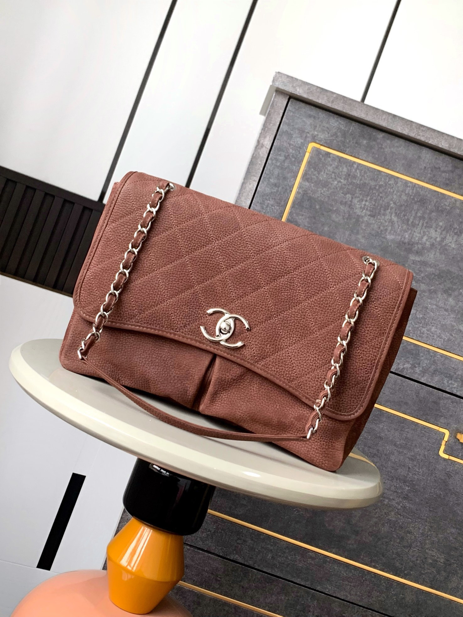 Ch**el Shopping Bag 34x25x10cm
