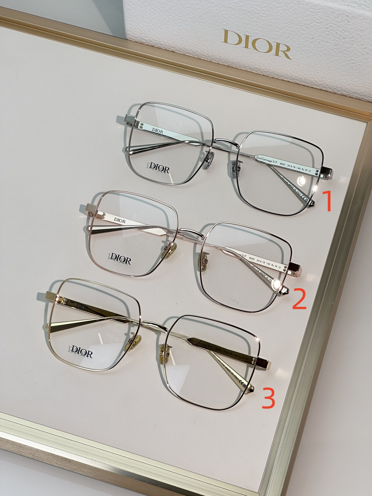 D10r Glasses Cannage S1F 54-18-140