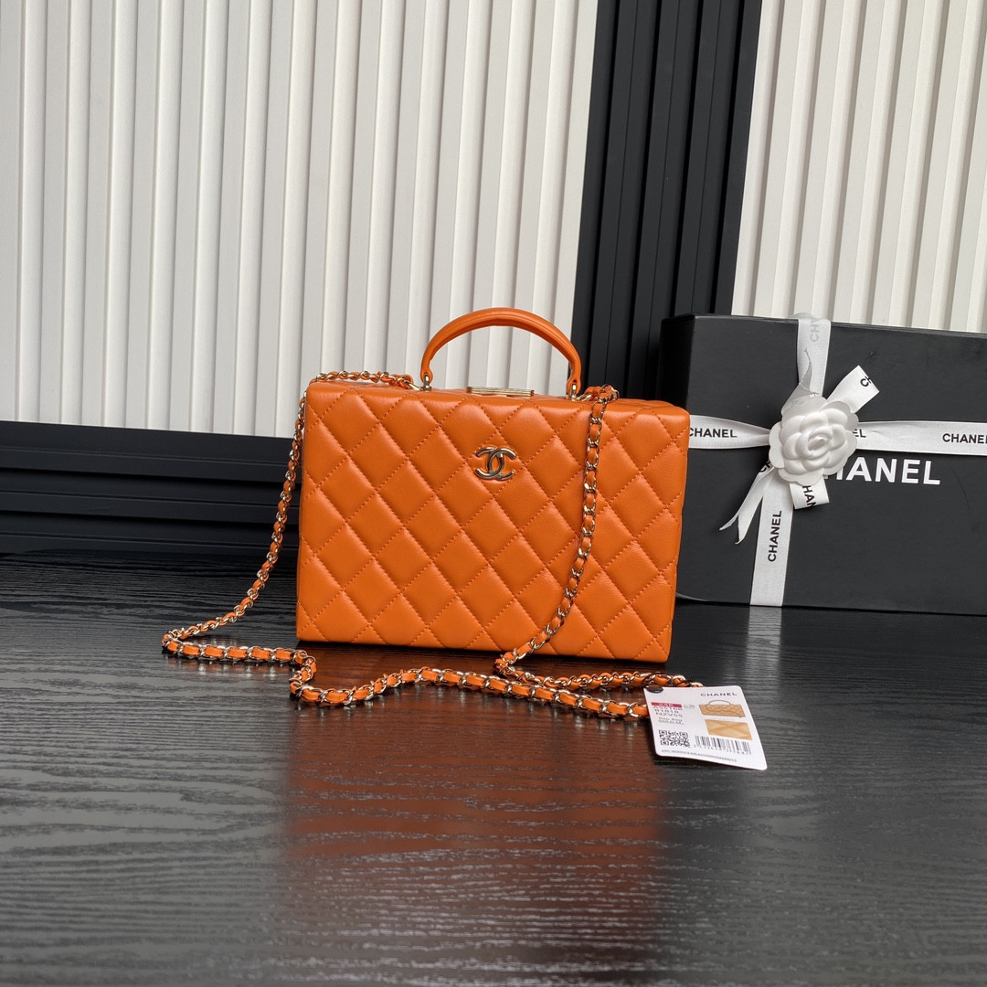 Ch**el Box bag 15x22x7.5cm