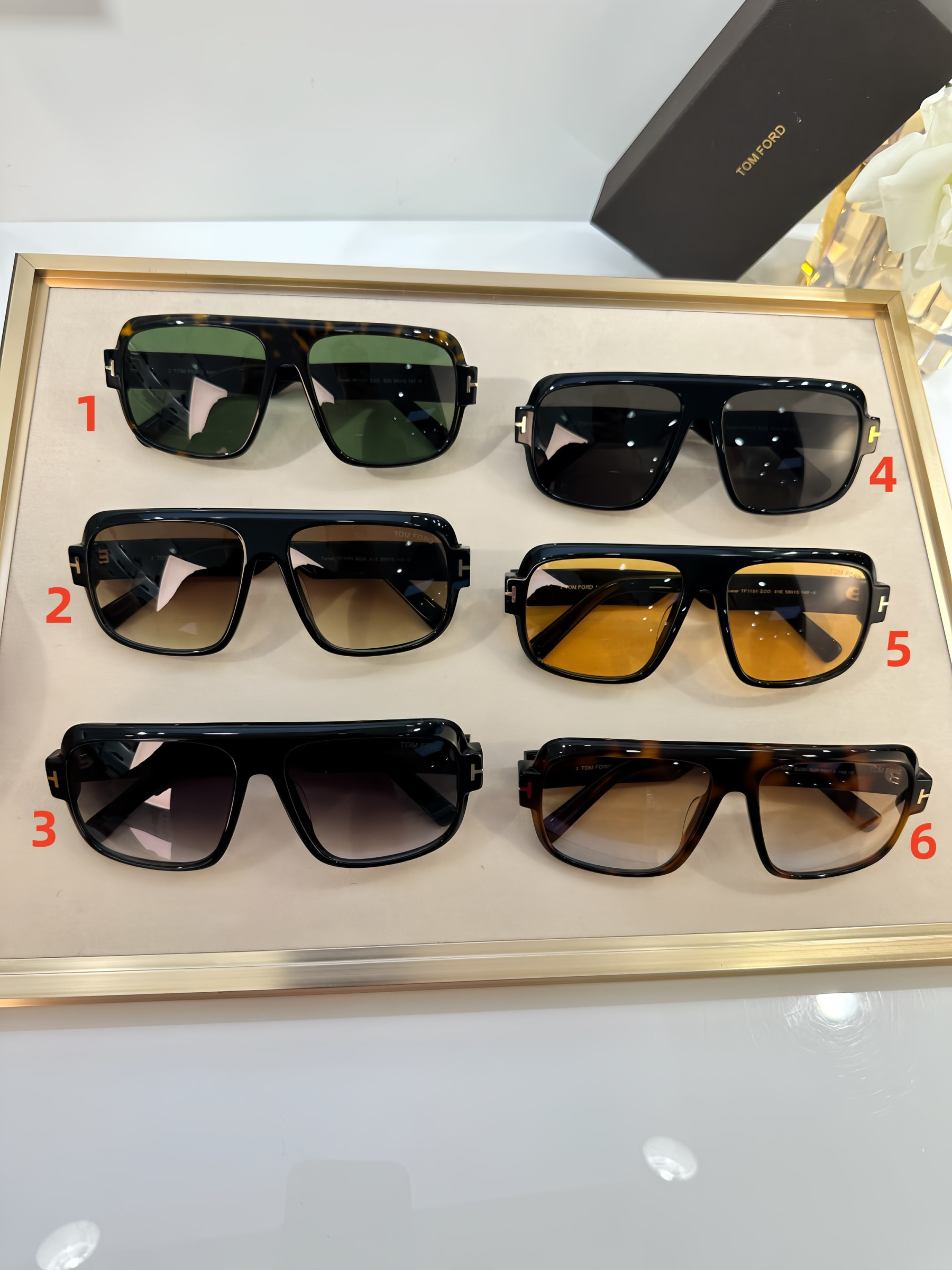 t0m F0rd glasses ft1101 58-15-140
