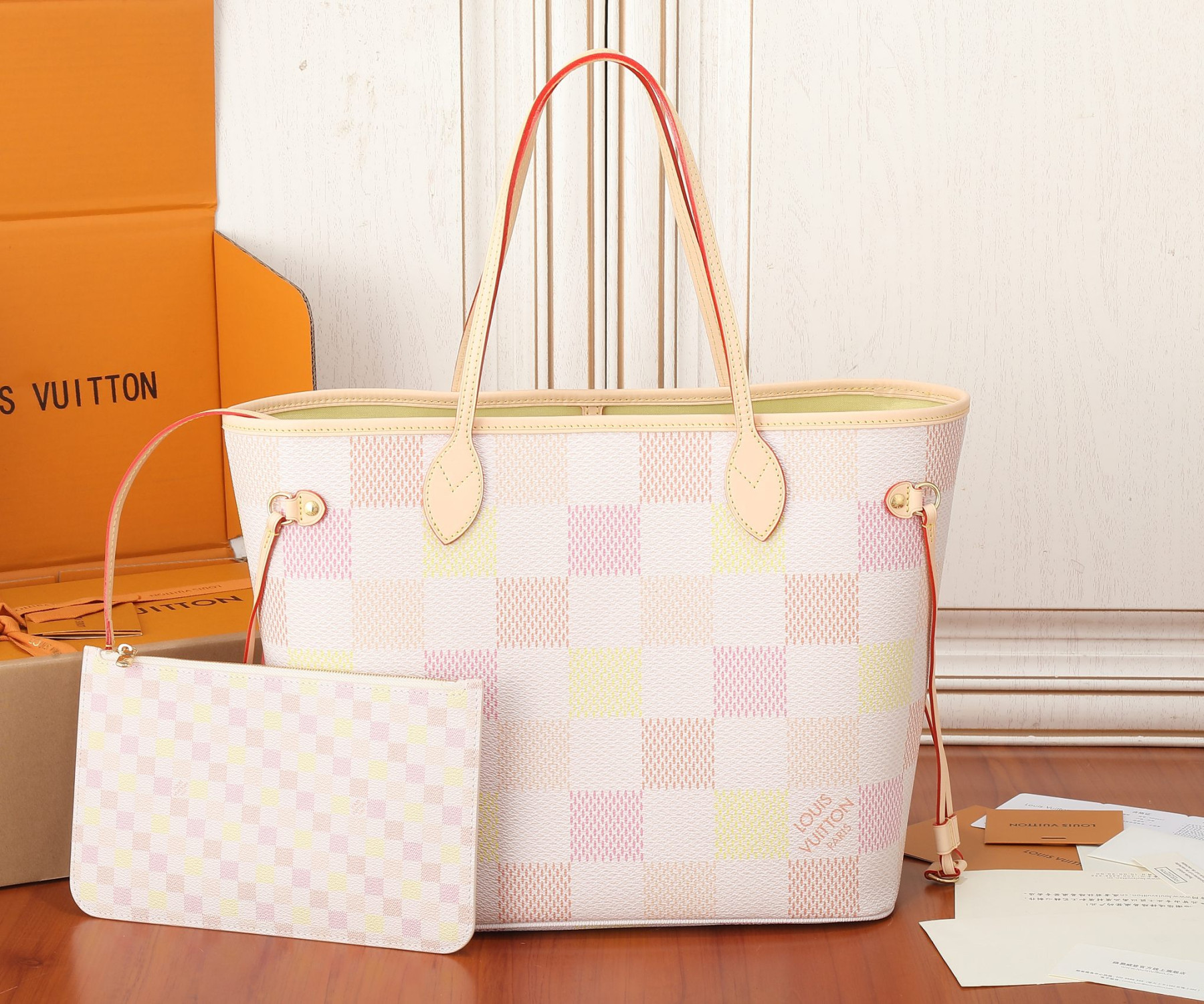 LV Neverfull MM N40668 31 x 28 x 14 cm Without Box