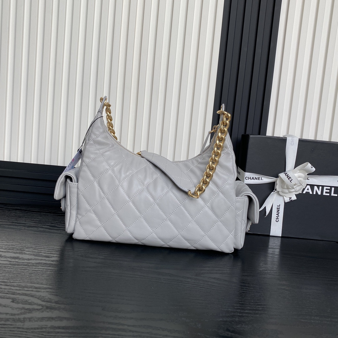 Ch**el 25c Maxi Hobo Bag 27×35×18cm