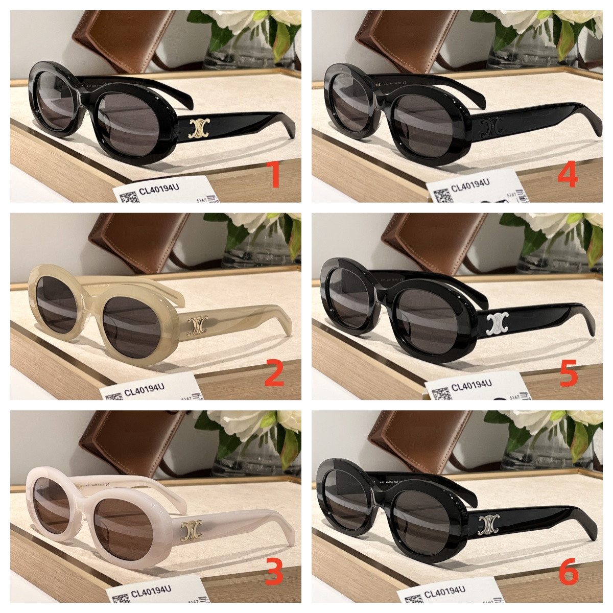 Ce1i*e Glasses 40194 52-22-145
