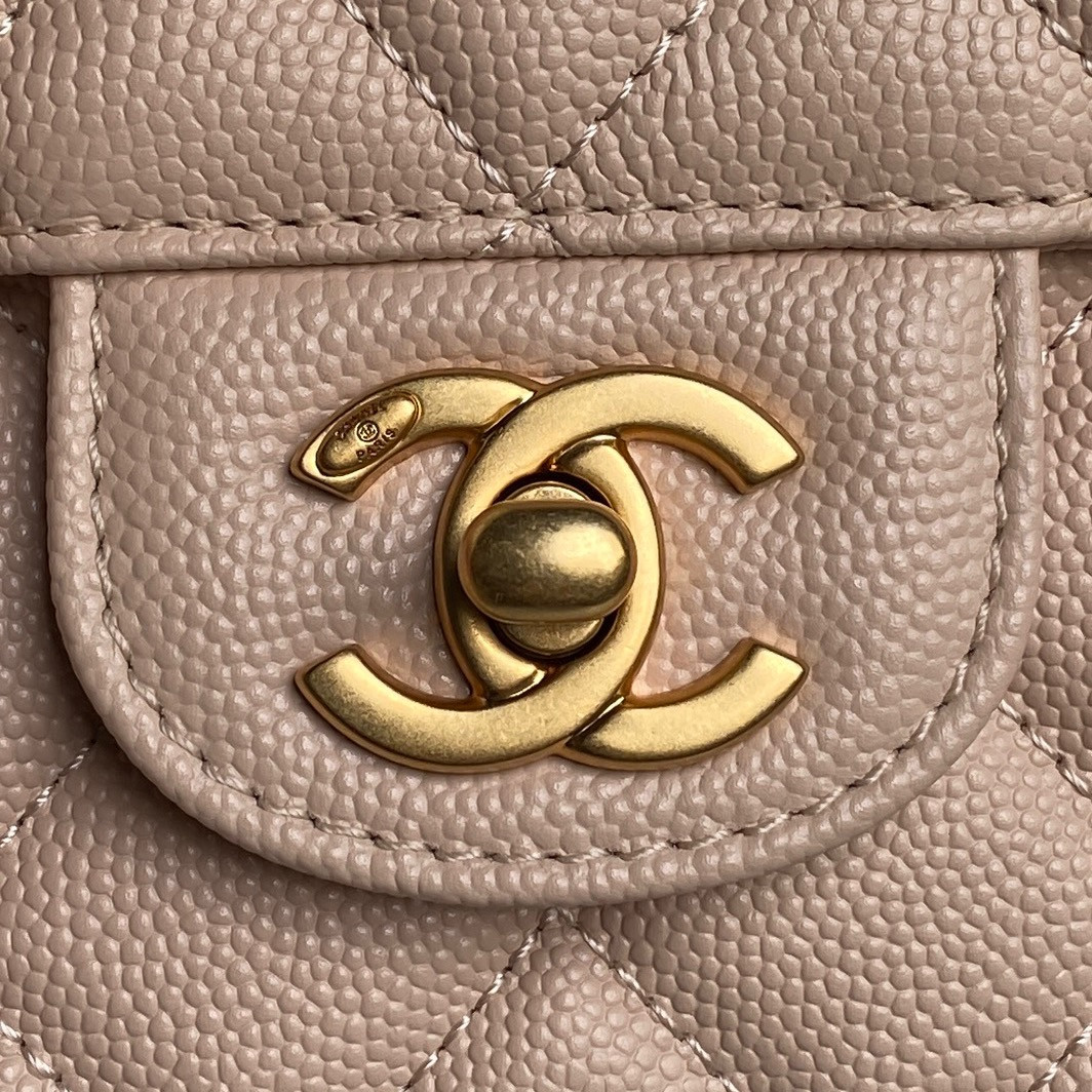 Ch**el Flap Handbag AS5239 18×13×5.5cm