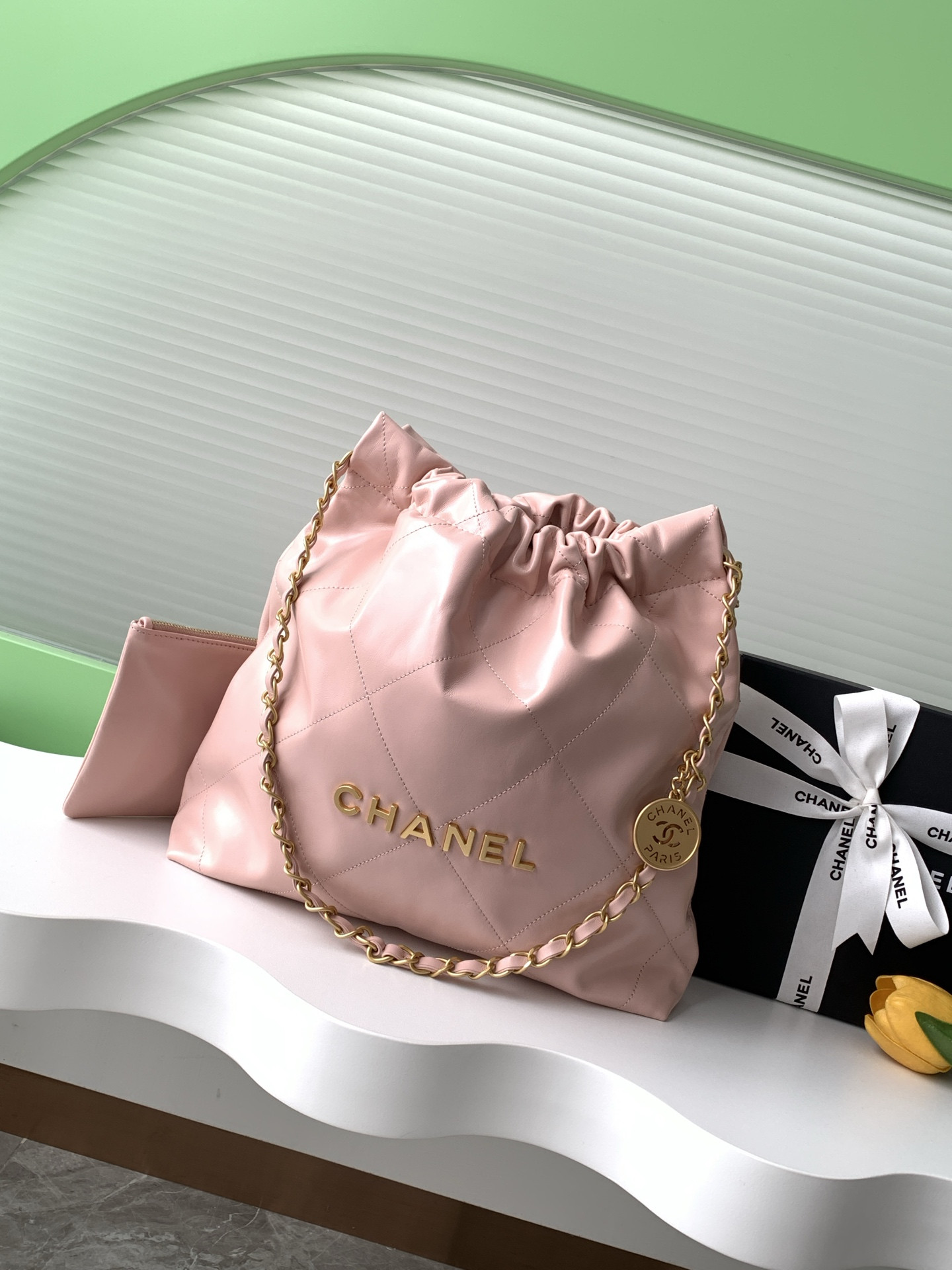 Ch**el 22 SMALL HANDBAG AS3260 35x37x7cm