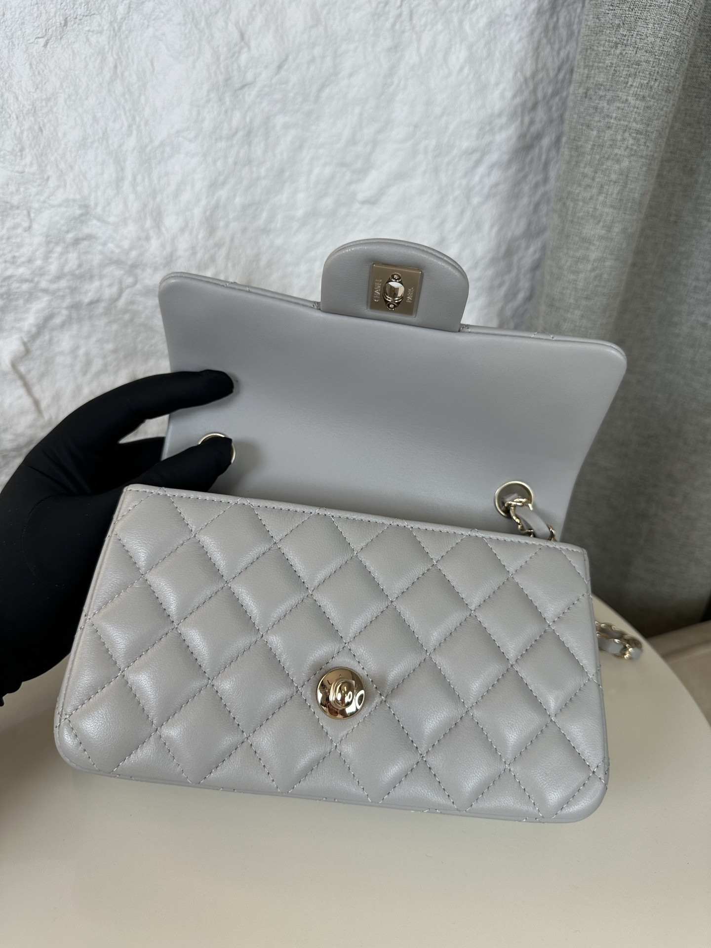 Ch**el Mini Flap Bag 20x12x6cm