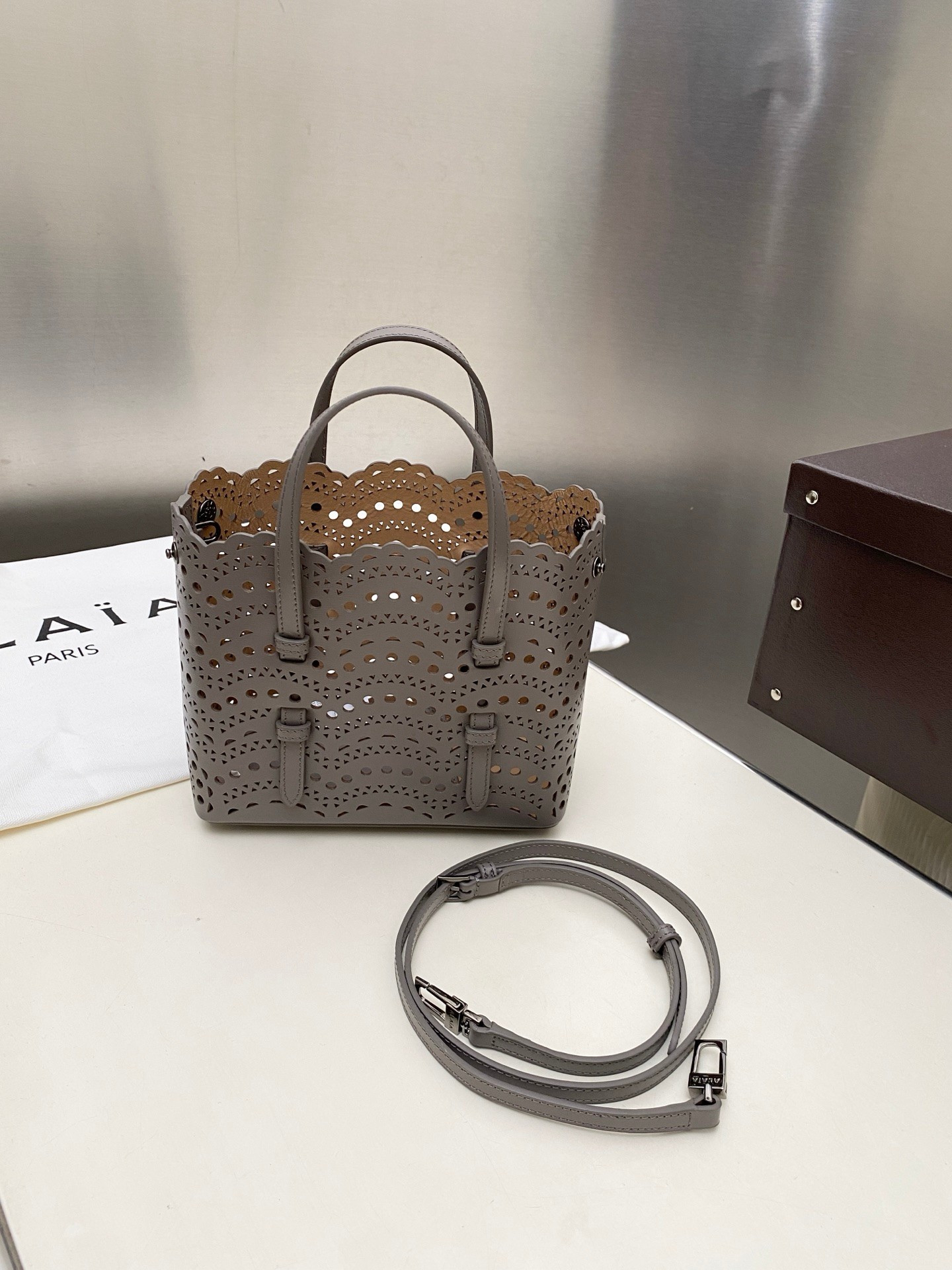 A1a1a Mina 20 bag In Vienne Wave 20x17x10cm