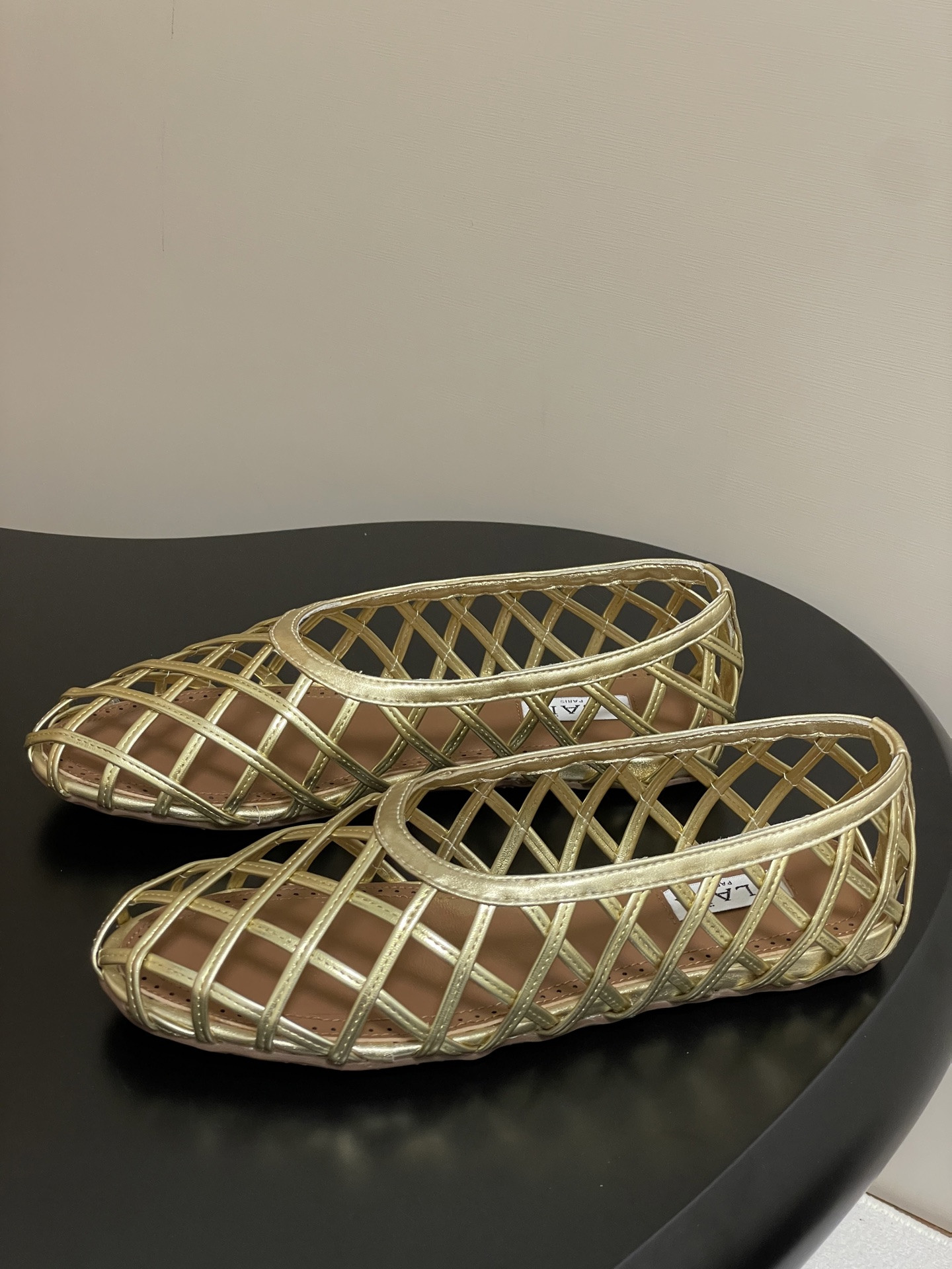 ua alaïa cage ballet flats(cusT0mized size 7-10 days production time)
