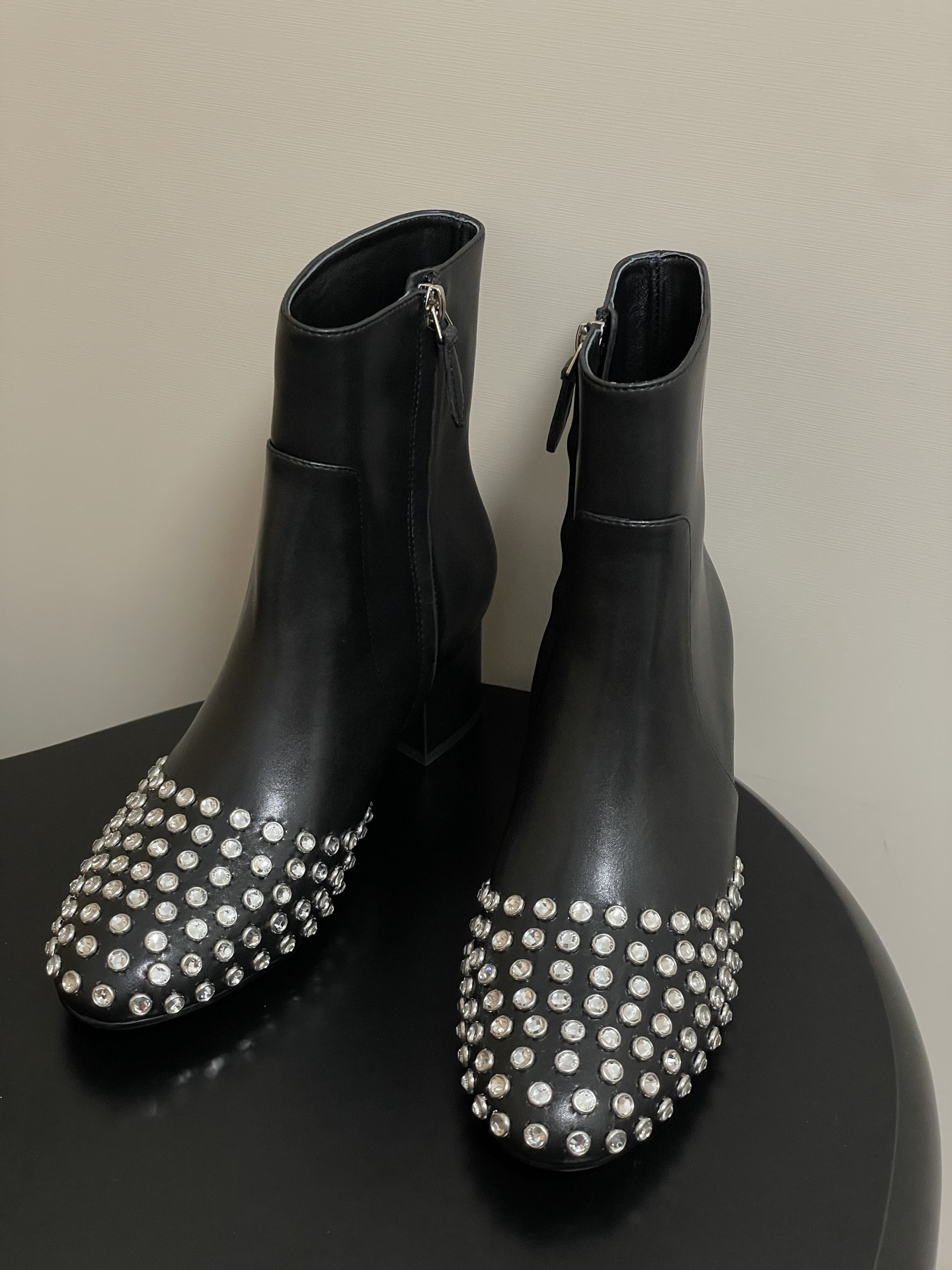 ua a1a1a crystal d1am0nd boots 5.5cm heel(cusT0mized size 7-10 days production time)