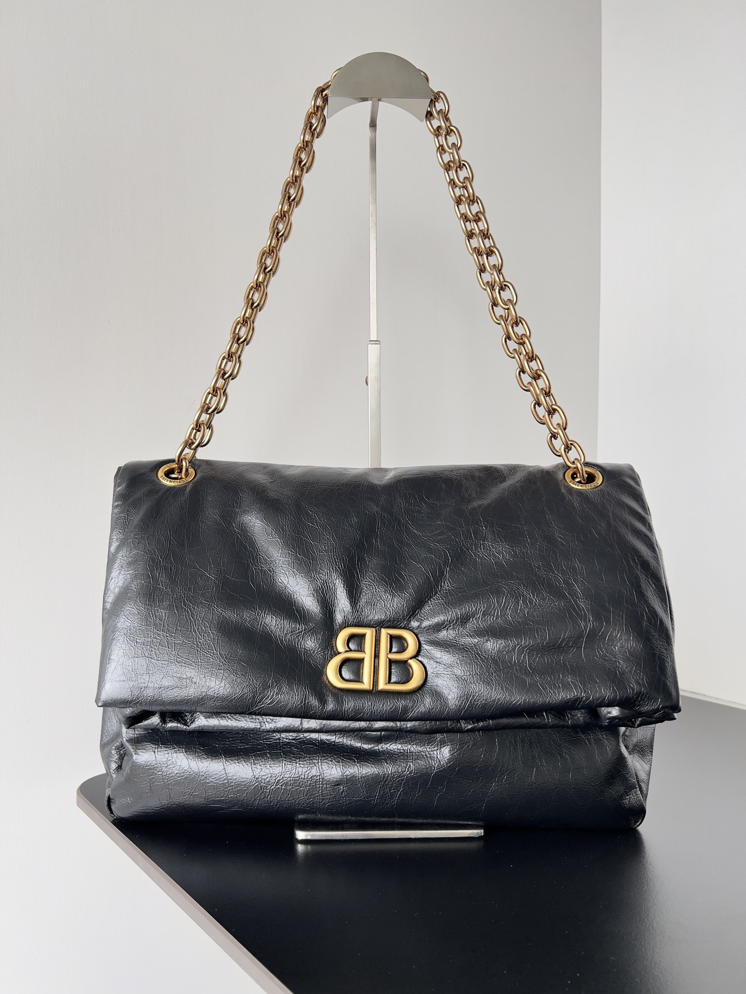 Ba1en*iaga Monaco Chain Bag Medium 32.5x22x9.9cm