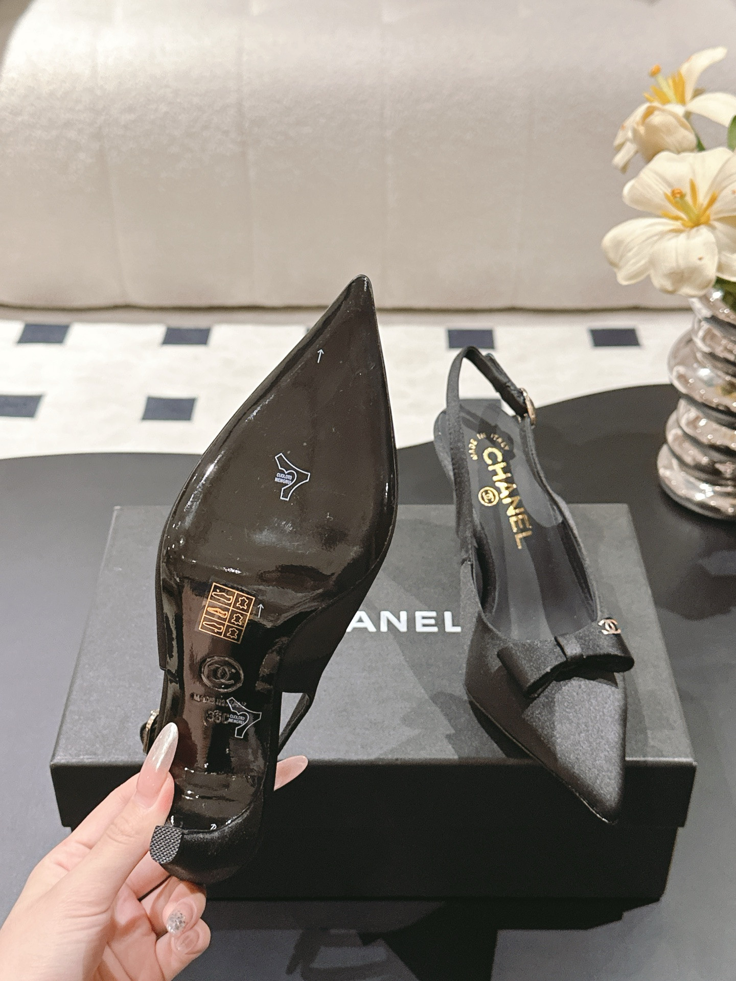 UA Ch**el Slingbacks 7.5cm Heel