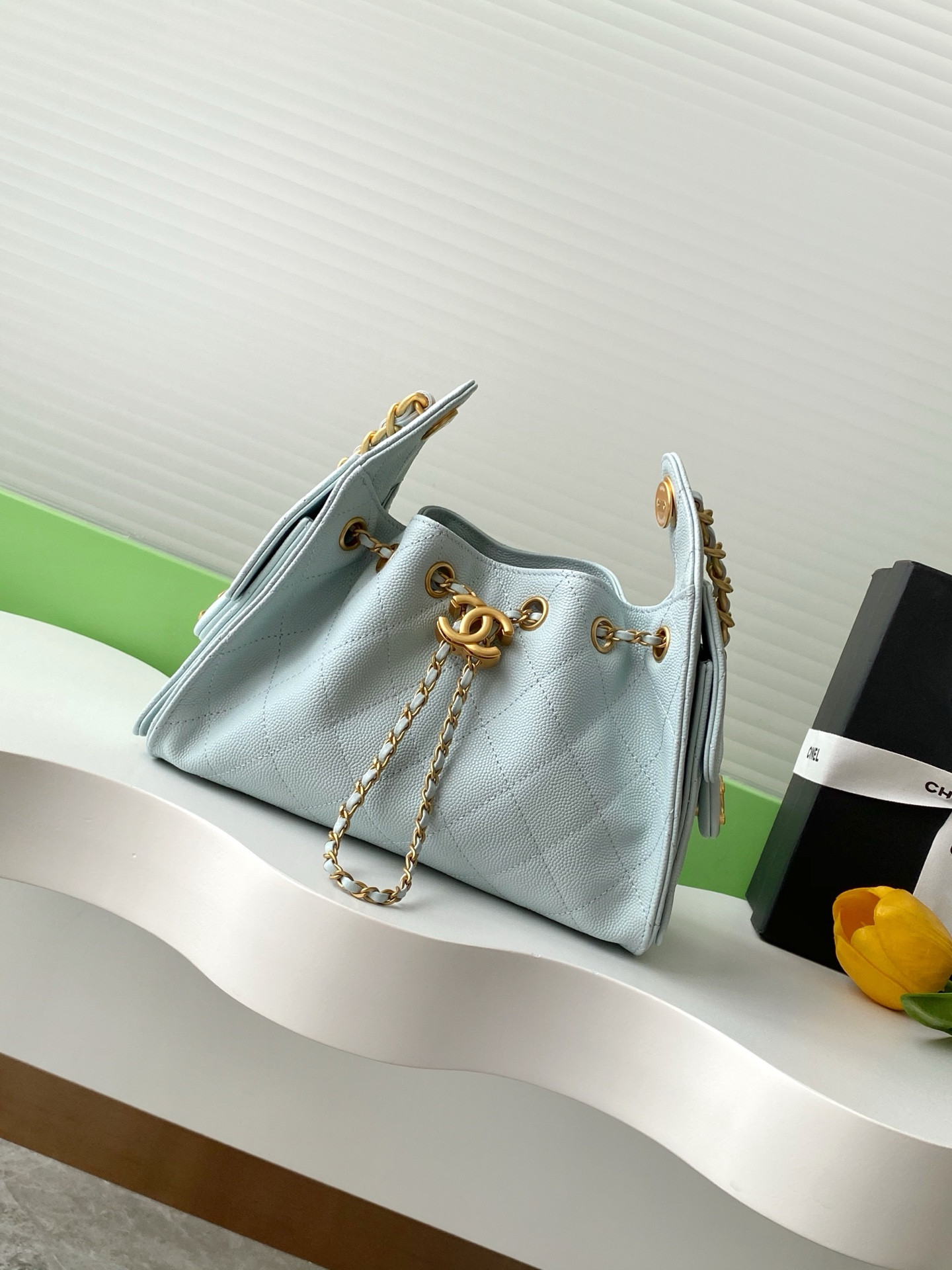 Ch**el 25C Bucket Bag 20x22x12.5cm
