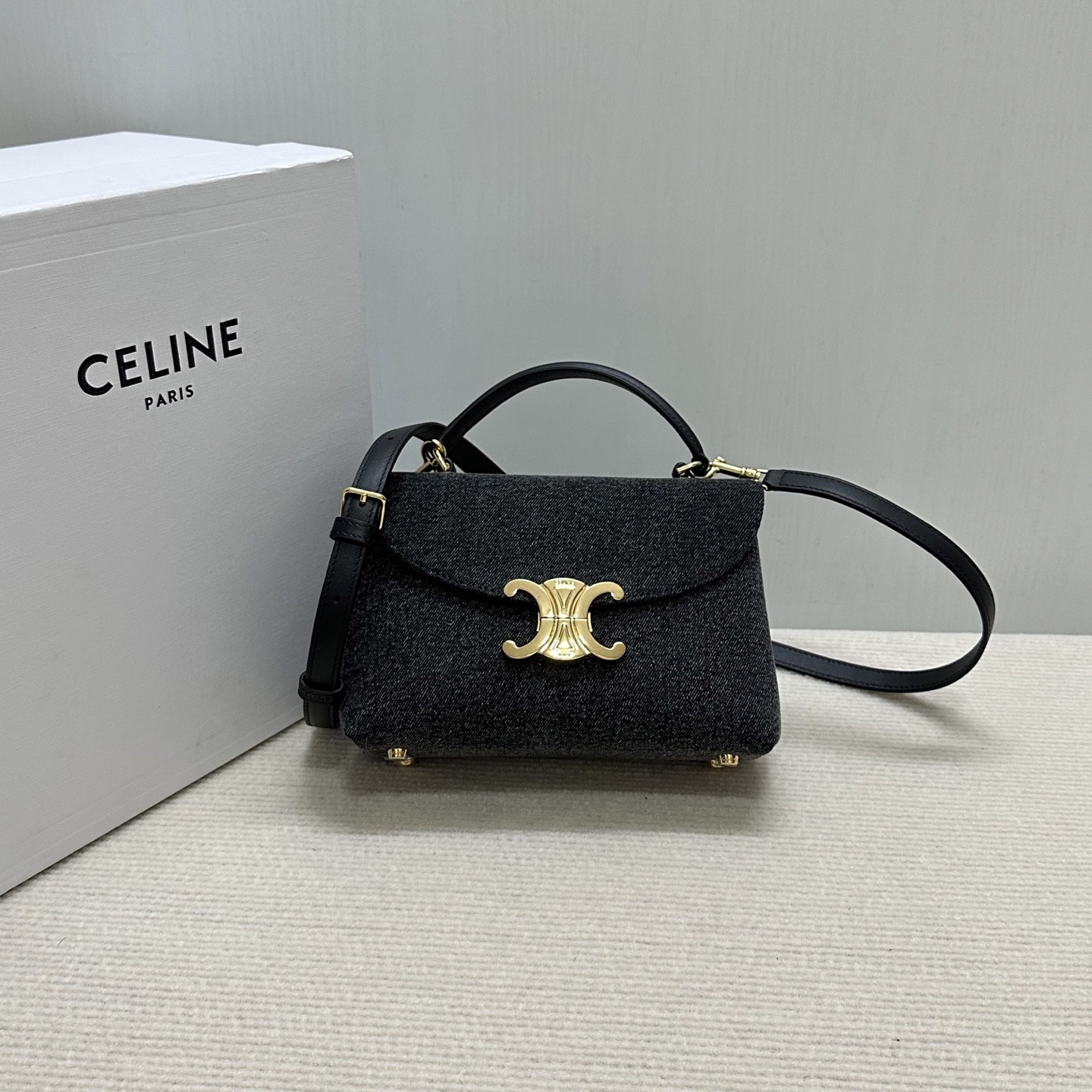 ce1i*e teen nino bag in De*1m 20.5x13x8cm