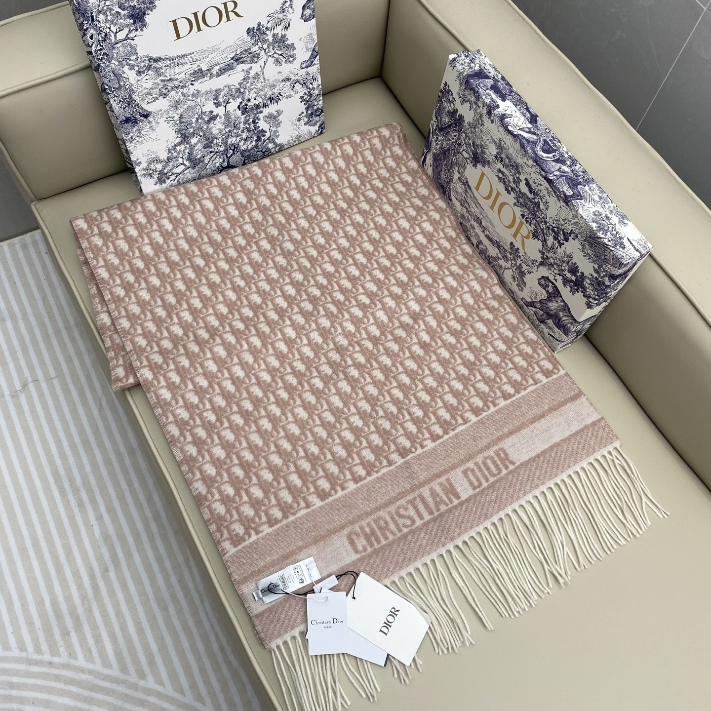 D10r scarf 45x200cm 100% cashmere