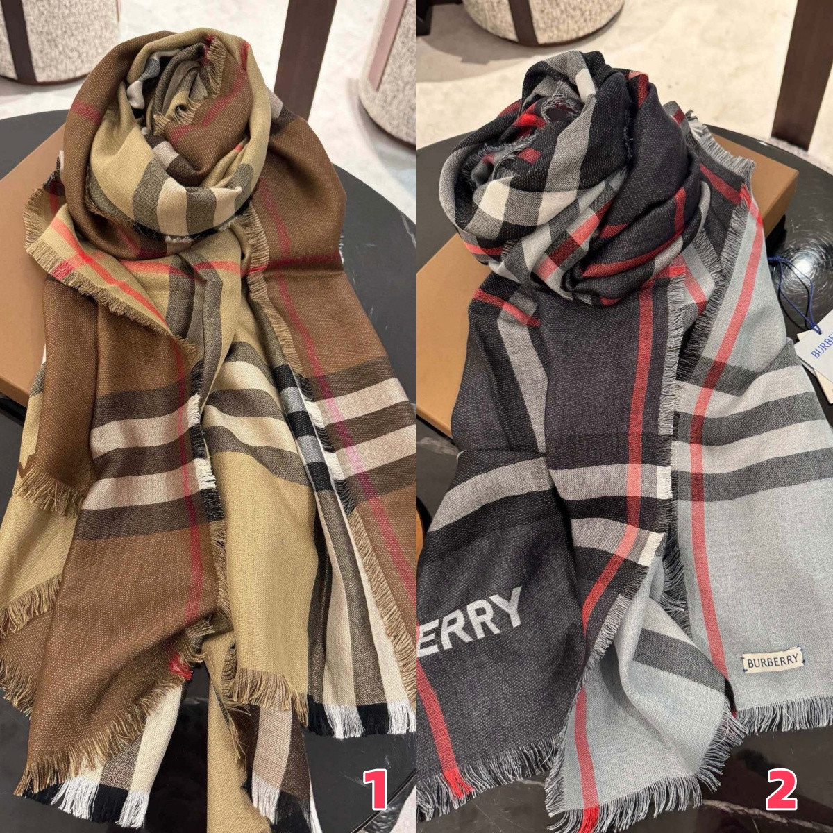 Bv*b*rry scarf 70x220cm