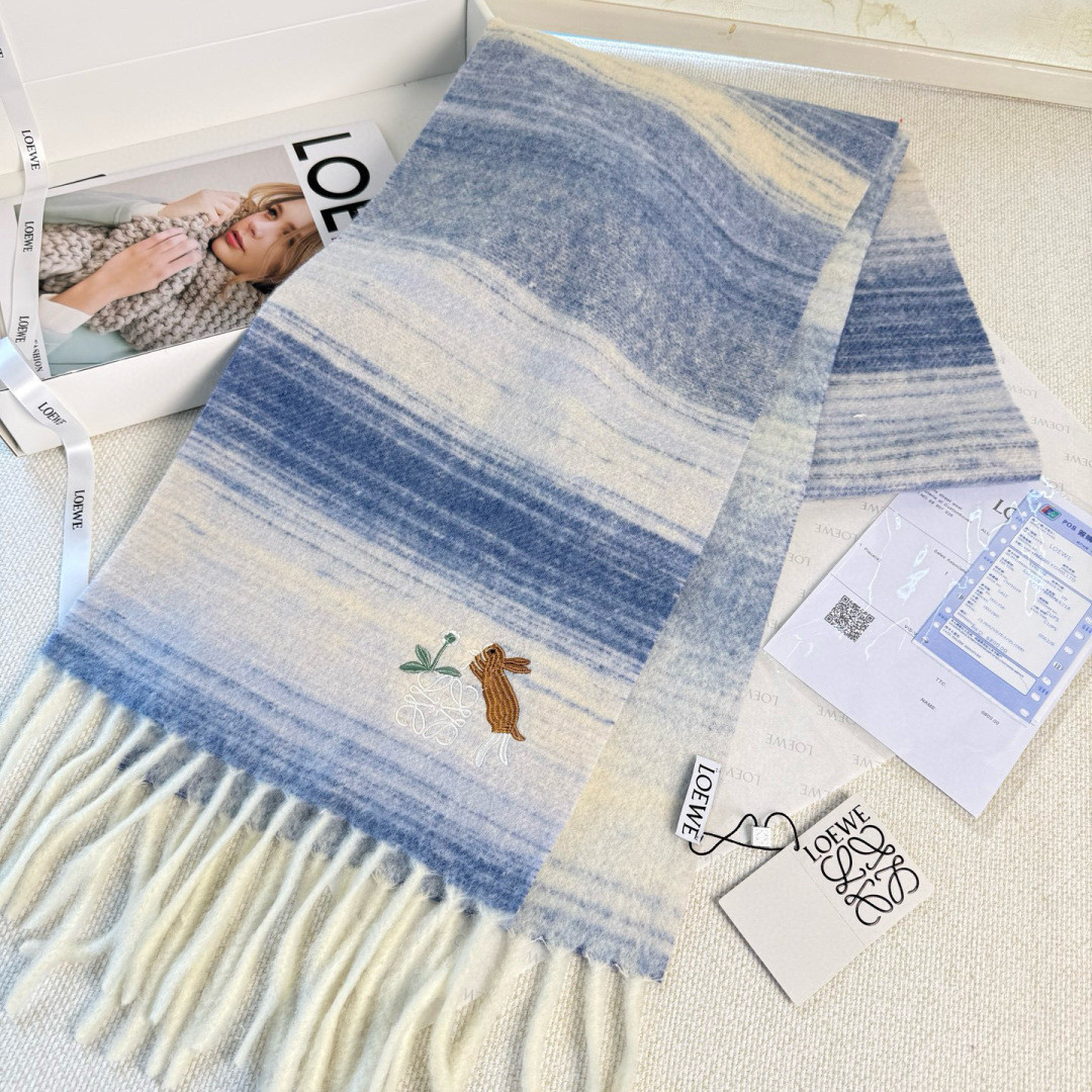 L0ew* scarf 30x180cm