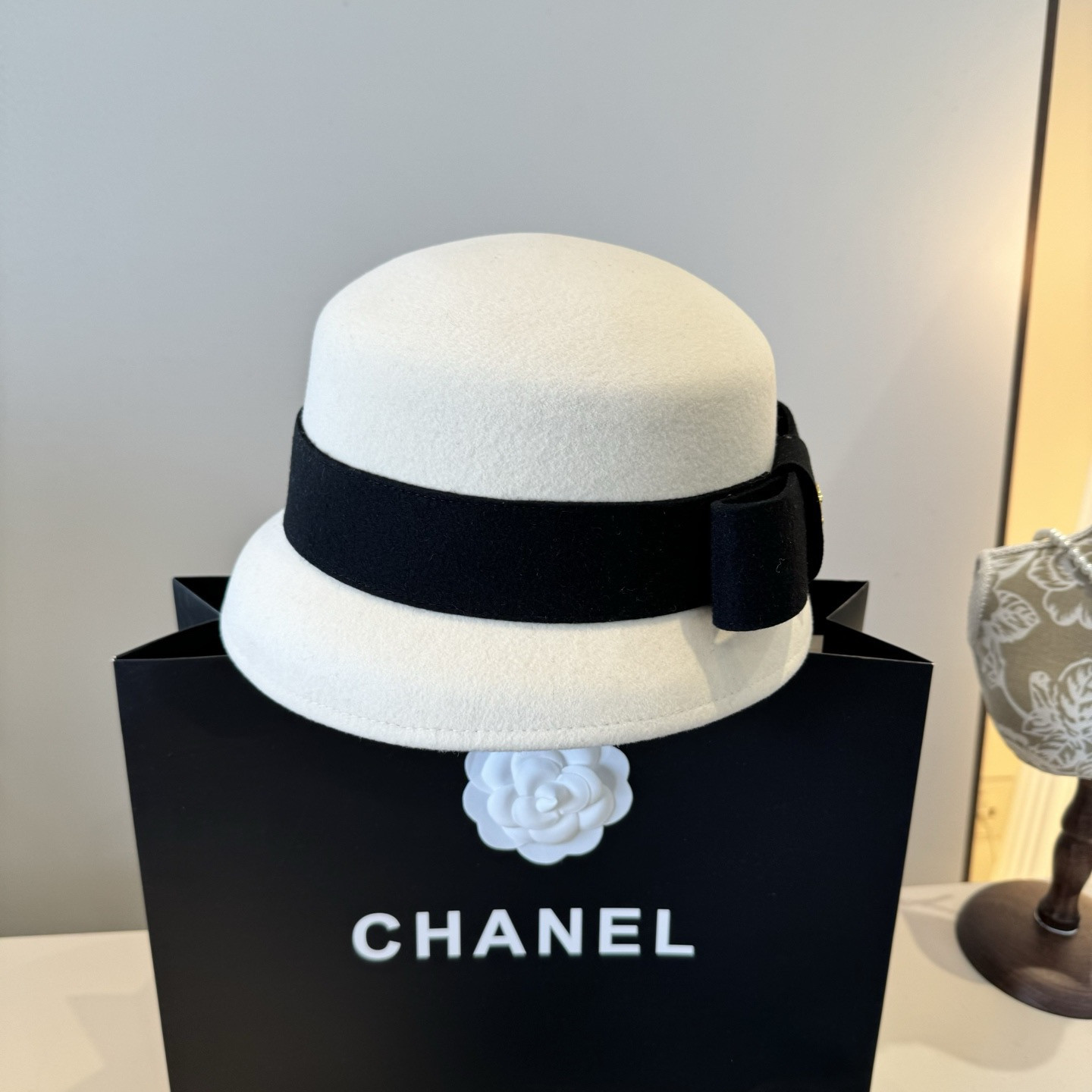 Ce1i*e wool bucket hat 57cm head circumference
