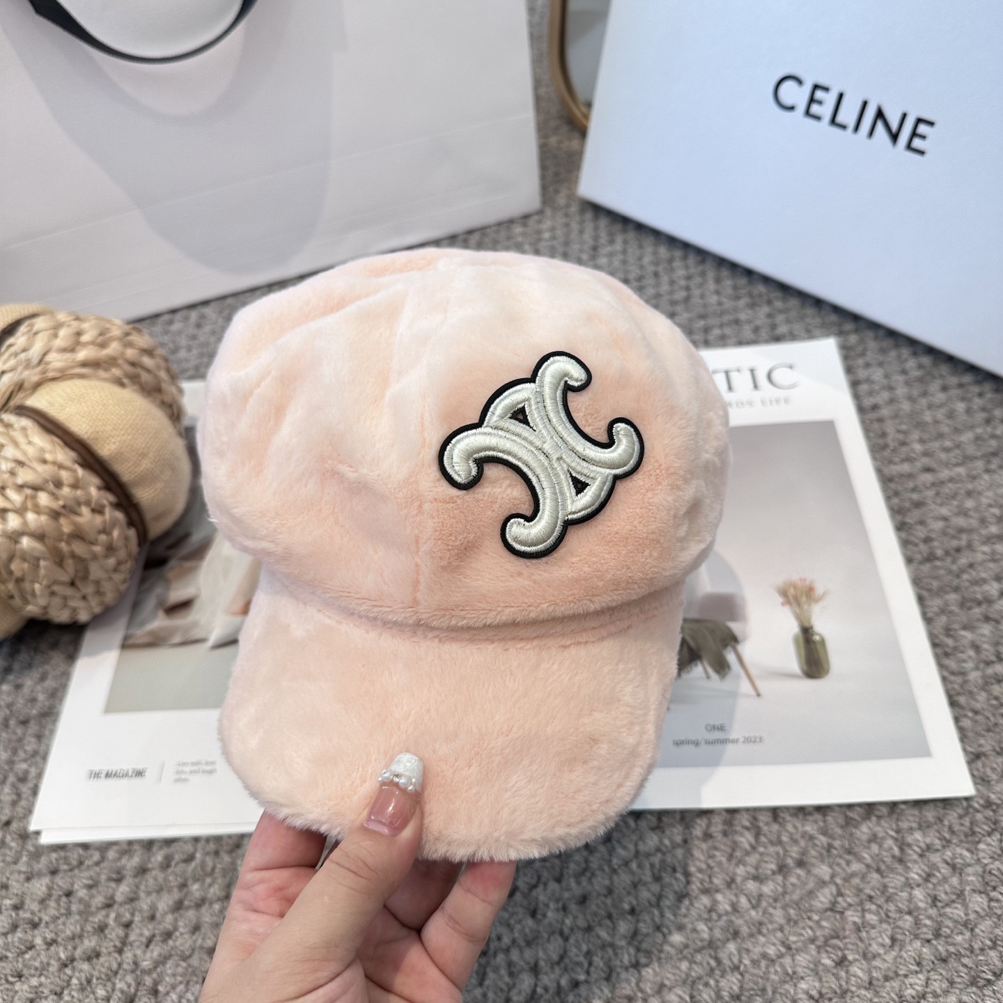 Ce1i*e newsboy cap